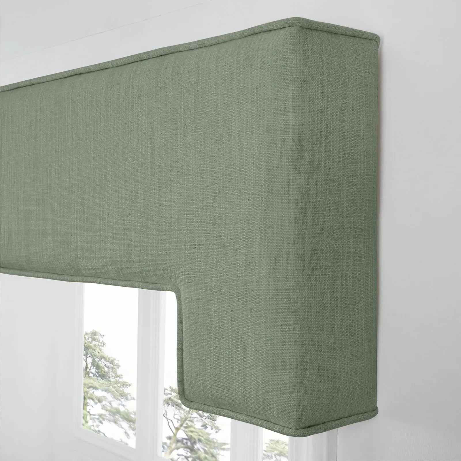 Liz Linen Stepped Cornice Board - Image 80