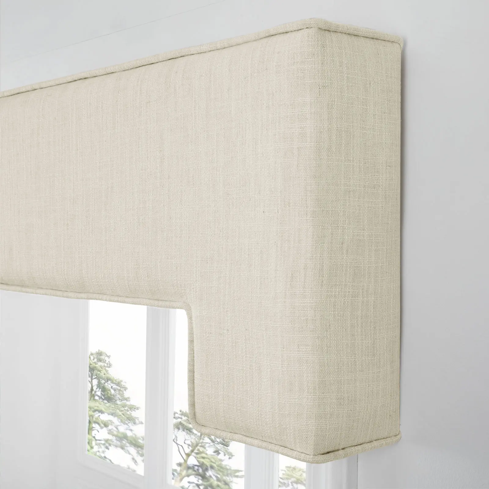 Liz Linen Stepped Cornice Board - Image 84