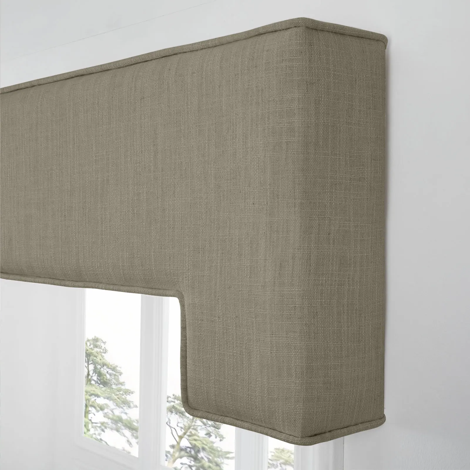 Liz Linen Stepped Cornice Board - Image 92