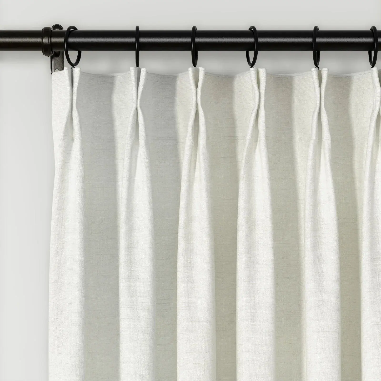 Lydia Cross Jacquard Curtain Pleated - Serie D - Image 11