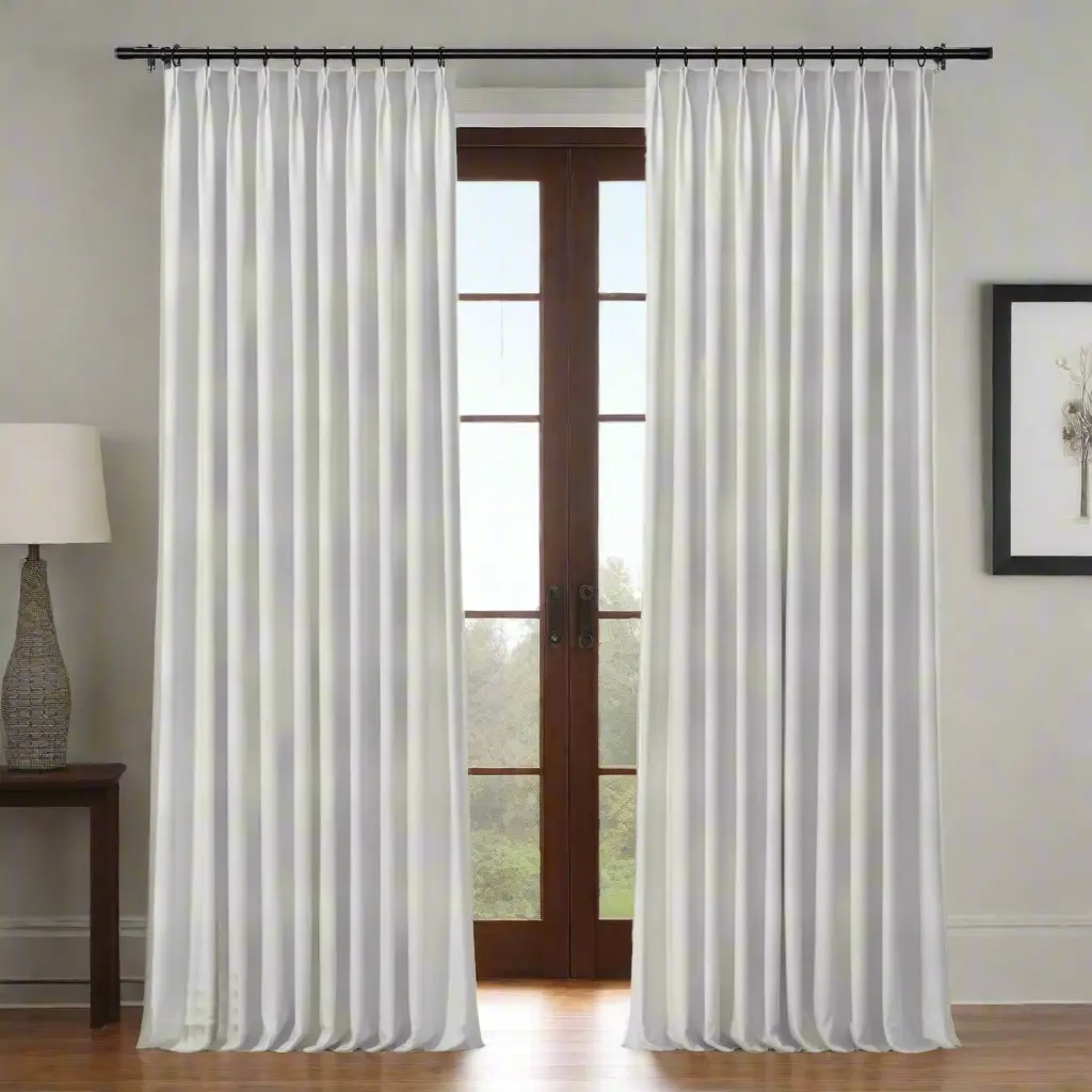 Lydia Cross Jacquard Curtain Pleated - Serie D - Image 8