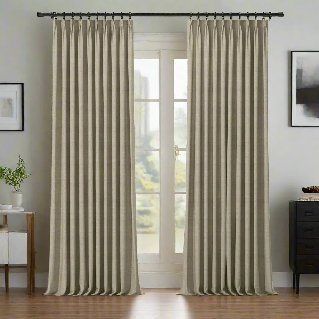Lydia Diamond Jacquard Curtain Pleated - Serie G - Image 15