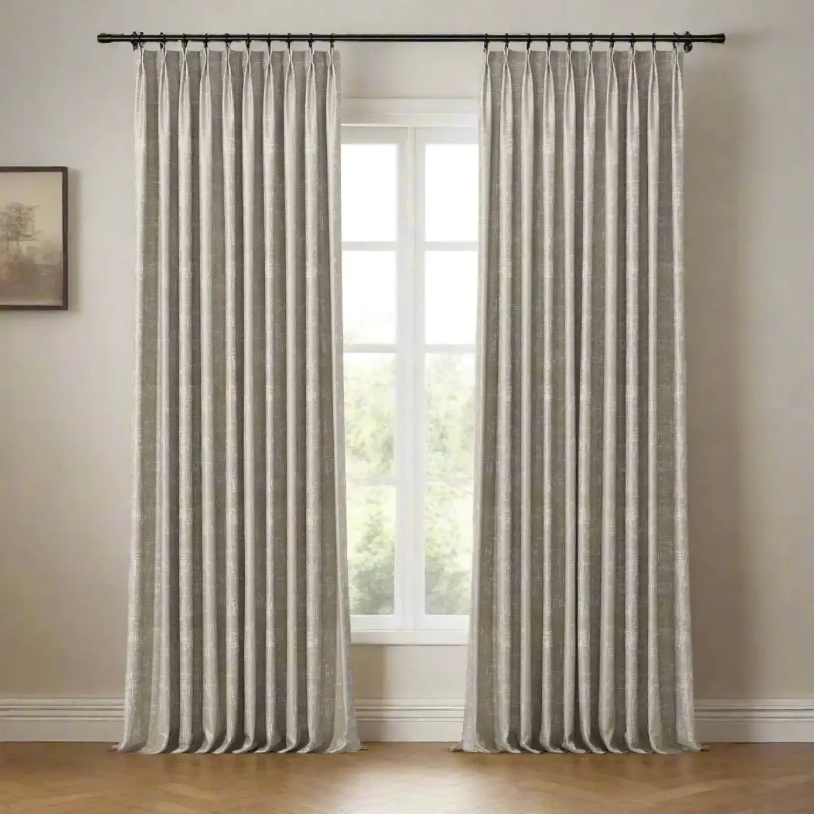 Lydia Fence Jacquard Curtain Pleated - Serie K - Image 5