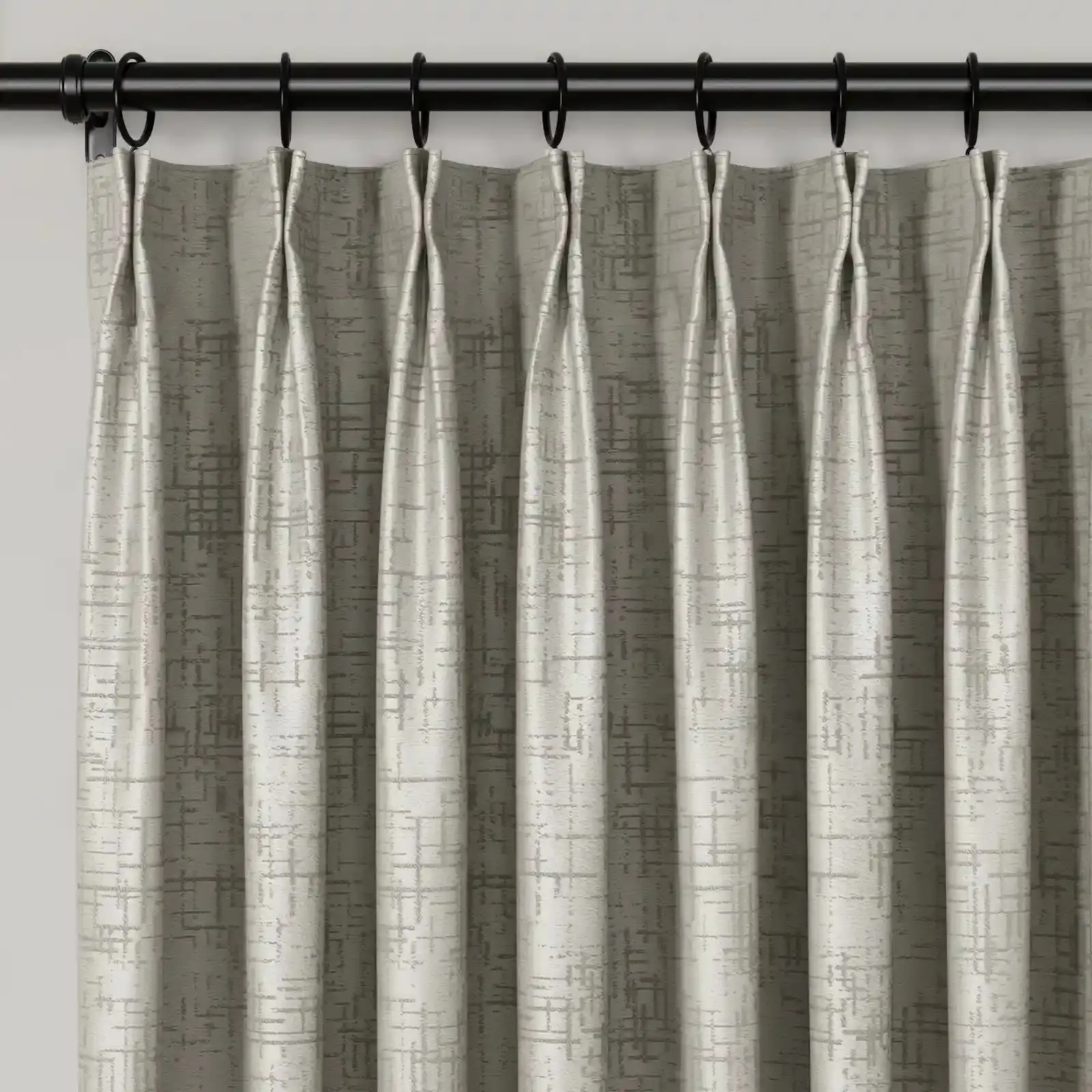 Lydia Fence Jacquard Curtain Pleated - Serie K - Image 7