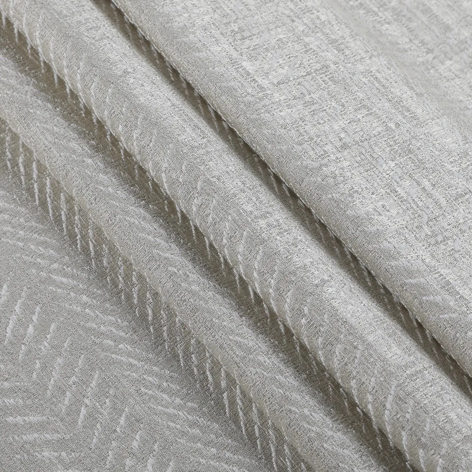Lydia Herringbone Jacquard Curtain Pleated - Serie A - Image 2