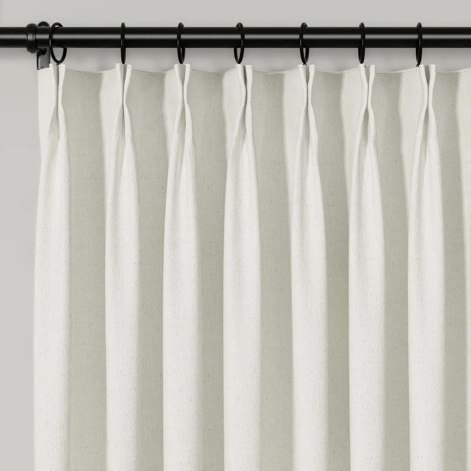 Lydia Knit Jacquard Curtain Pleated - Serie K - Image 11
