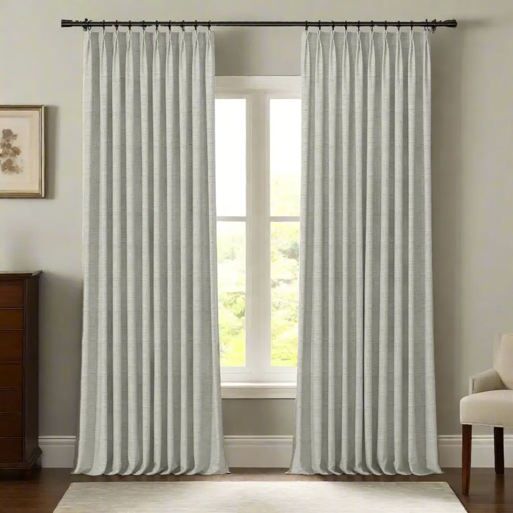 Lydia Lattice Jacquard Curtain Pleated - Serie H - Image 3
