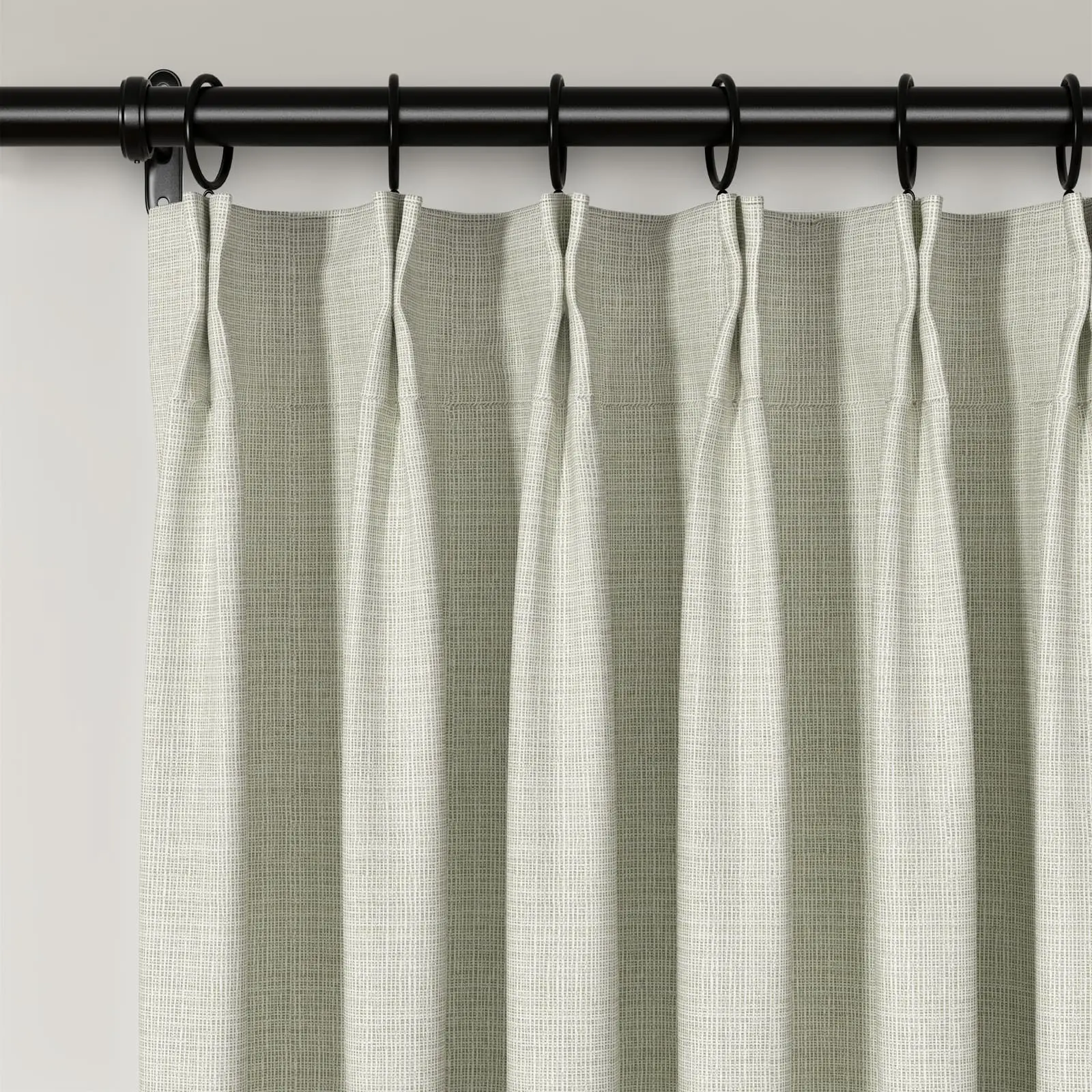 Lydia Mesh Jacquard Curtain Pleated - Serie F - Image 3