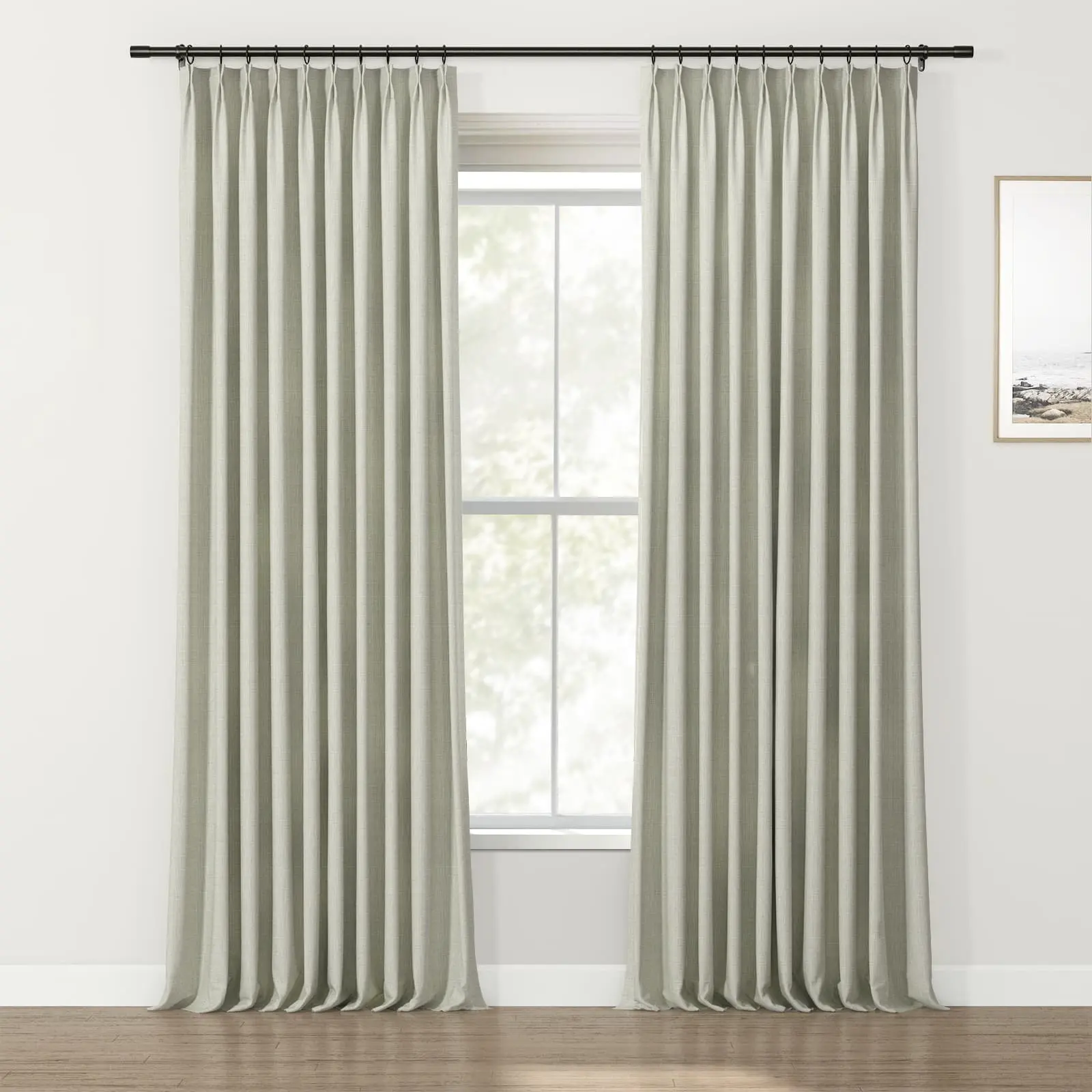 Lydia Mesh Jacquard Curtain Pleated - Serie F - Image 5