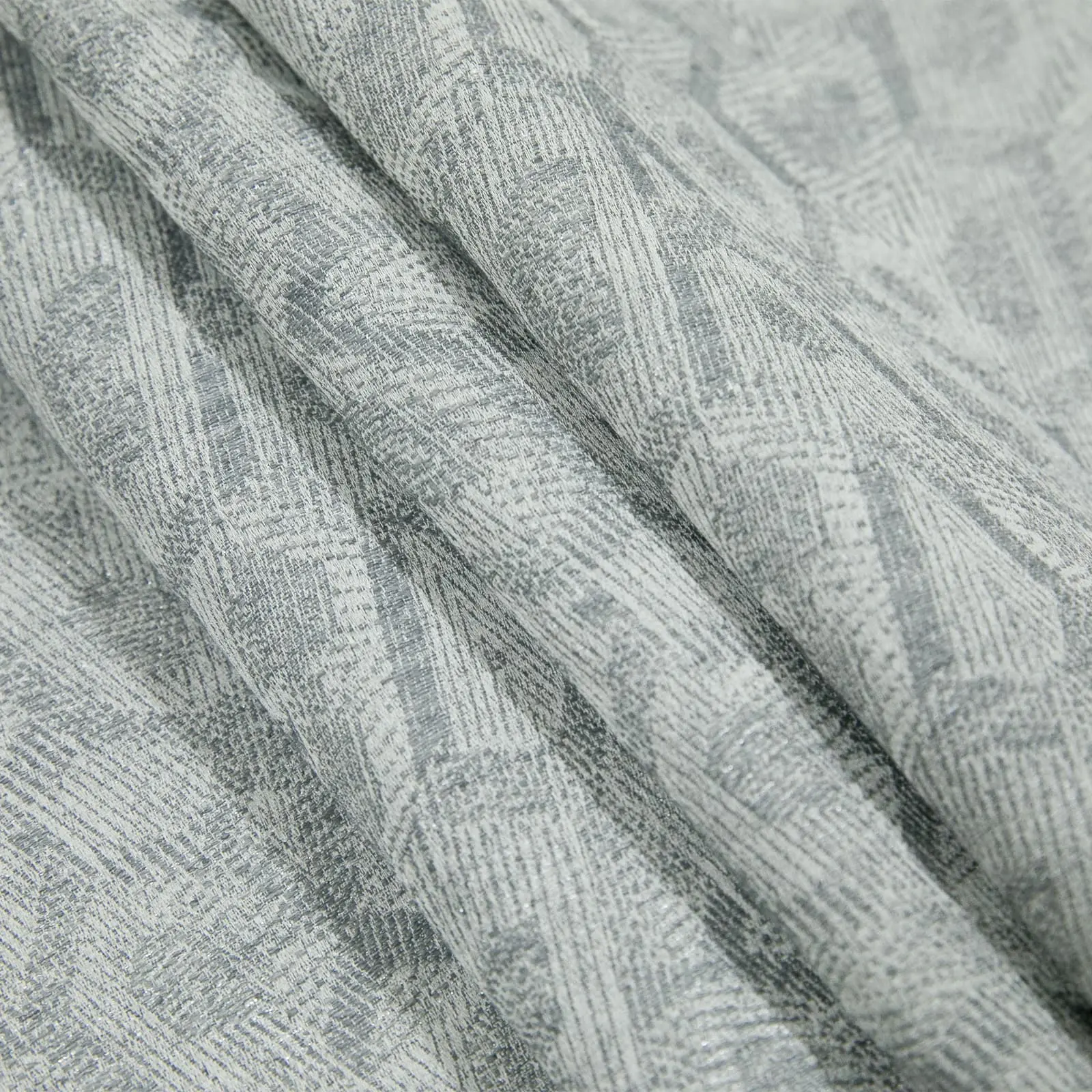Lydia Polygon Jacquard Curtain Pleated - Serie K - Image 2