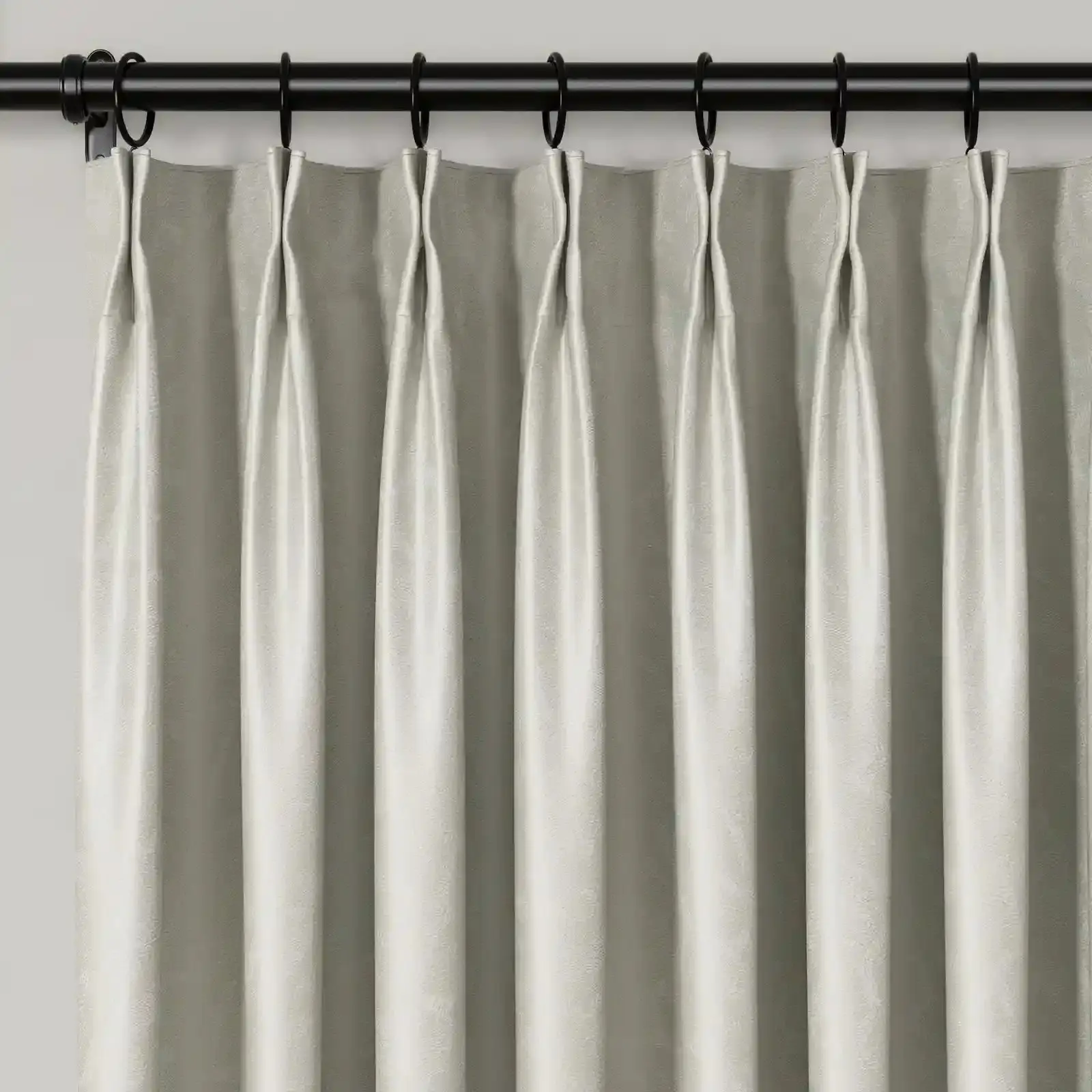 Lydia Polygon Jacquard Curtain Pleated - Serie K - Image 4