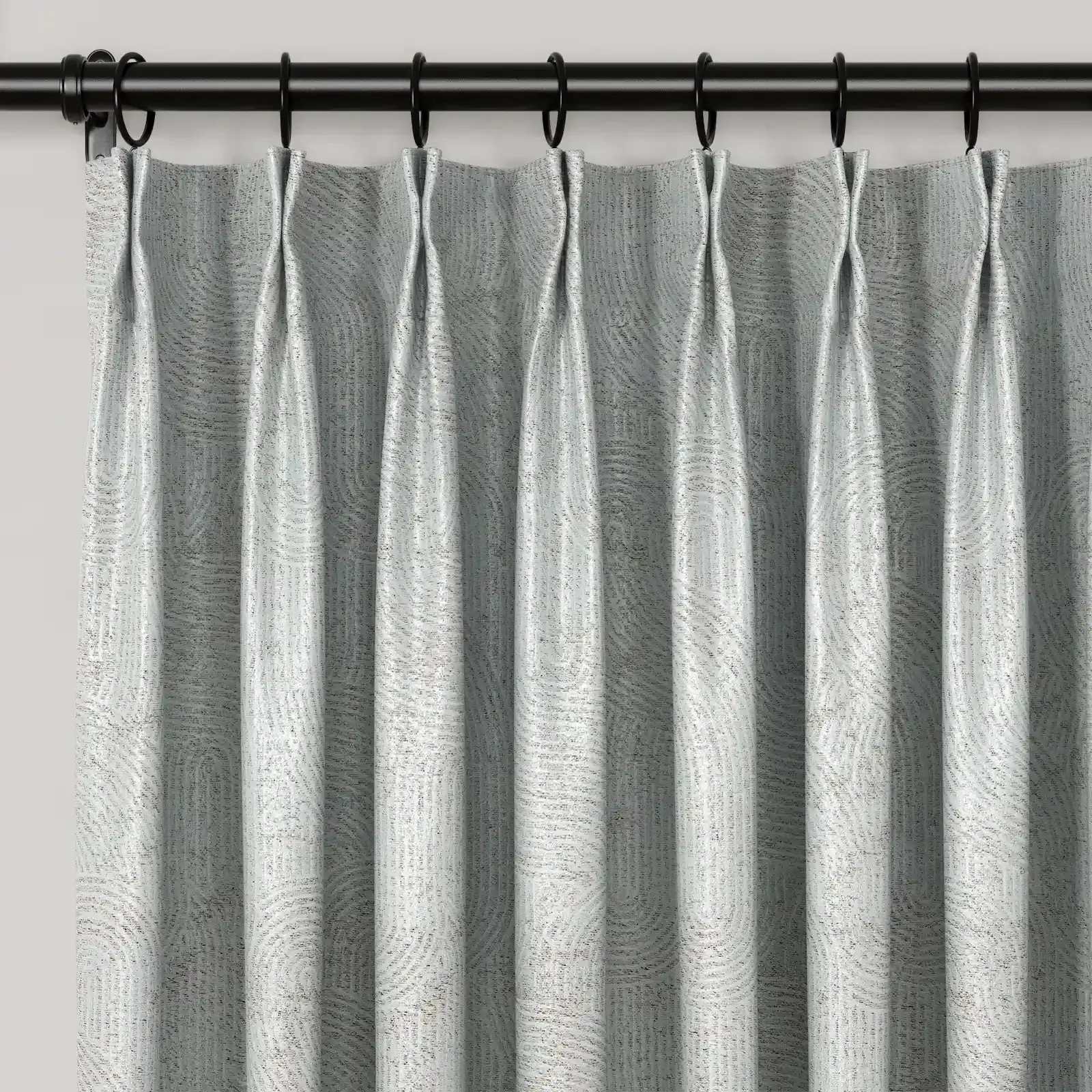 Lydia Rib Jacquard Curtain Pleated - Serie A - Image 15