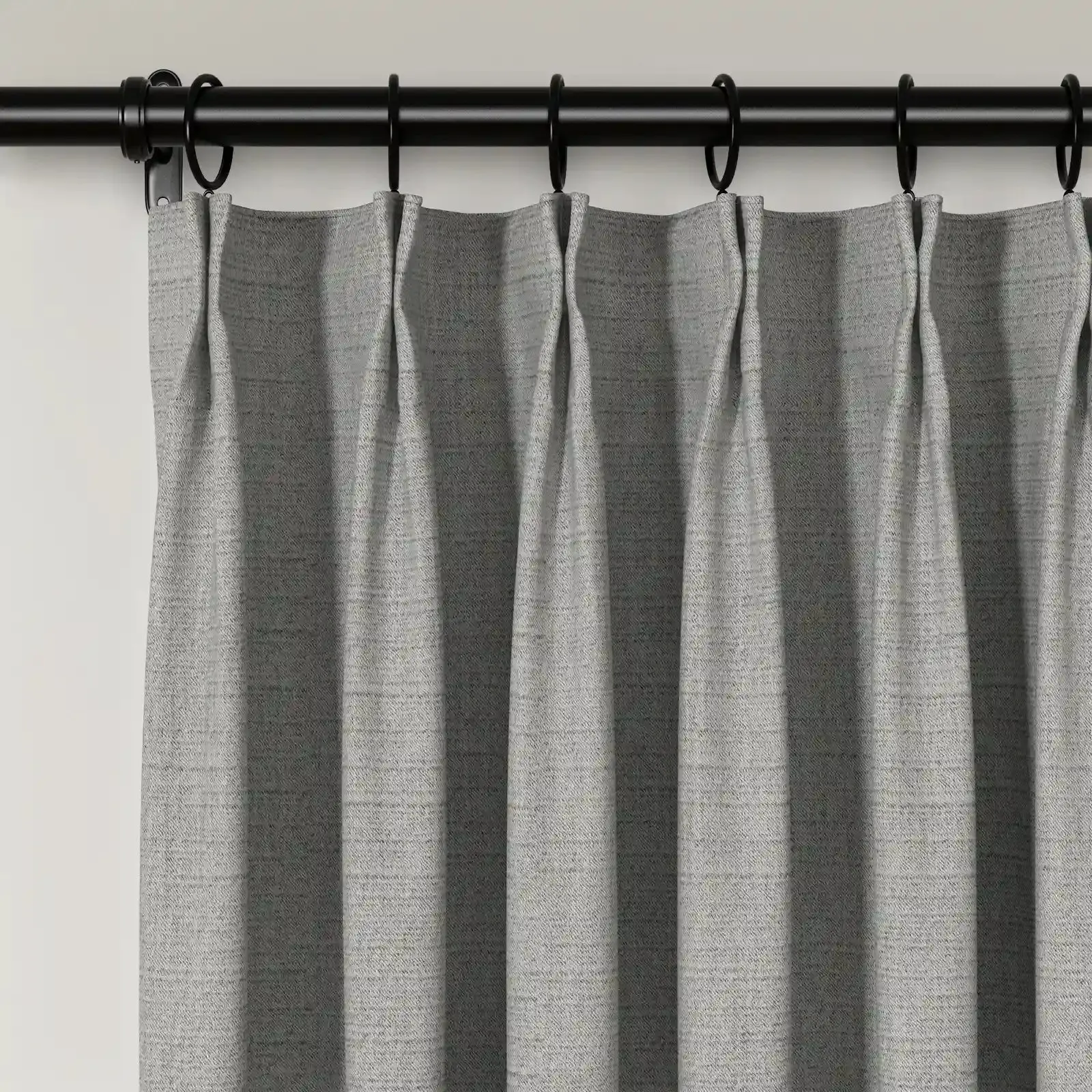 Lydia Solid Jacquard Curtain Pleated - Serie E - Image 16