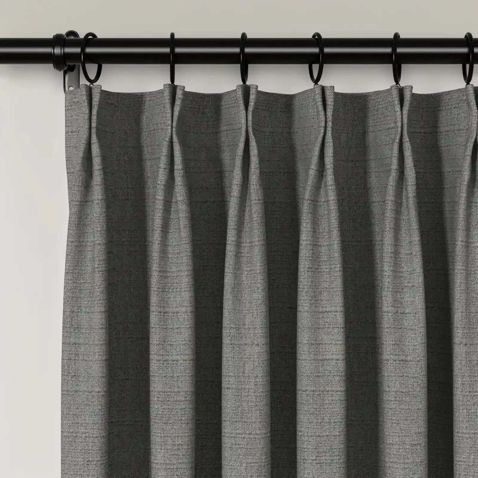 Lydia Solid Jacquard Curtain Pleated - Serie E - Image 20