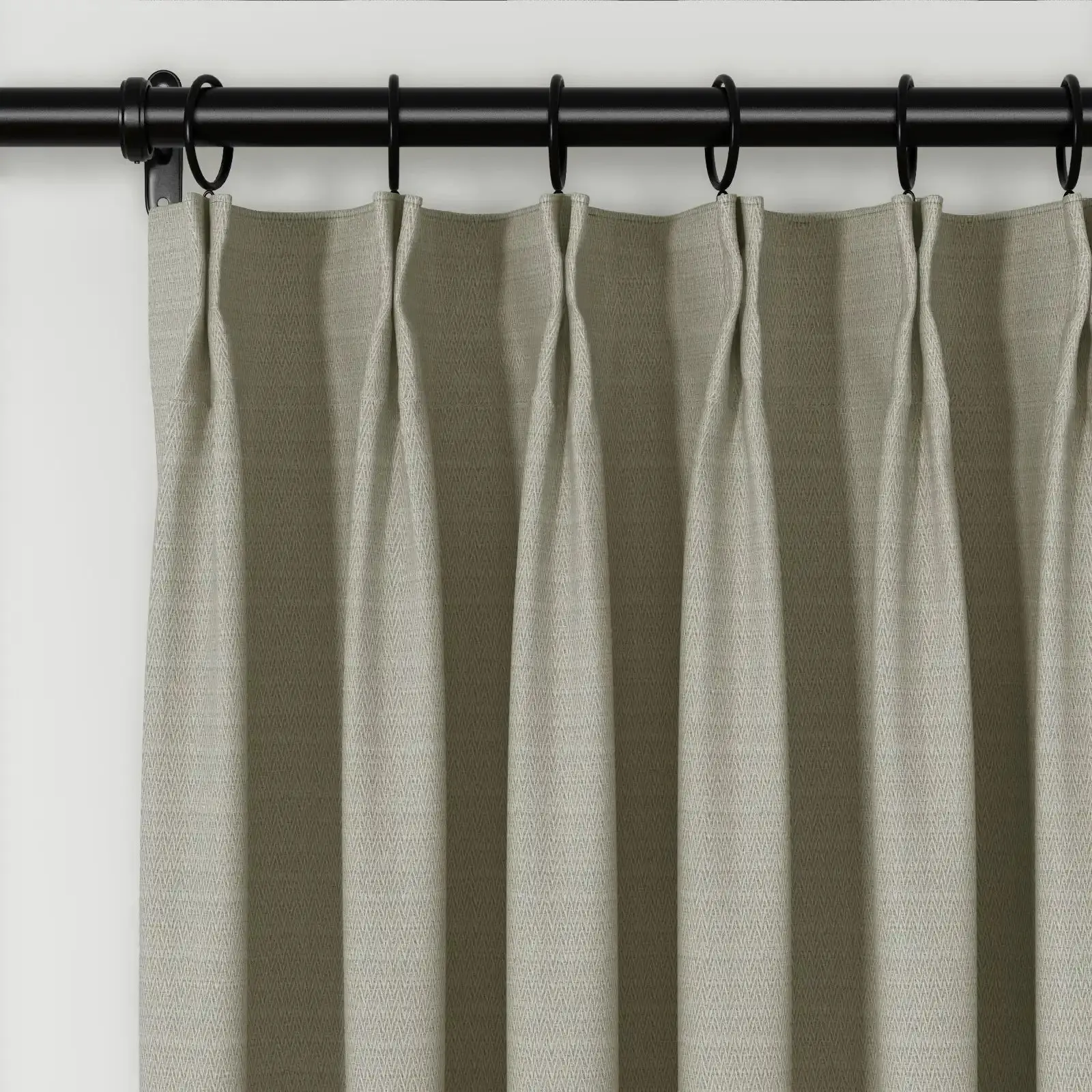 Lydia Swallow Jacquard Curtain Pleated - Serie D - Image 2