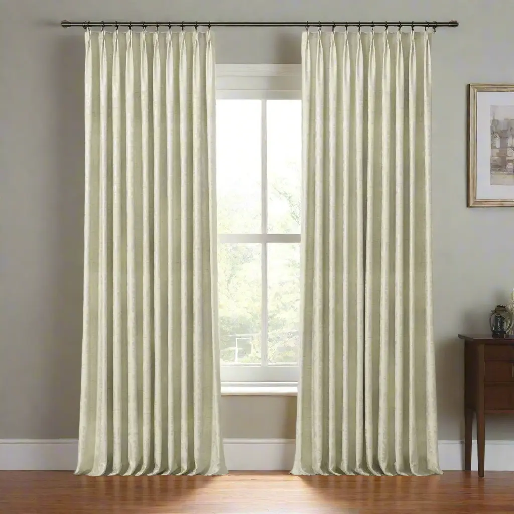 Lydia Vine Jacquard Curtain Pleated - Serie E - Image 10