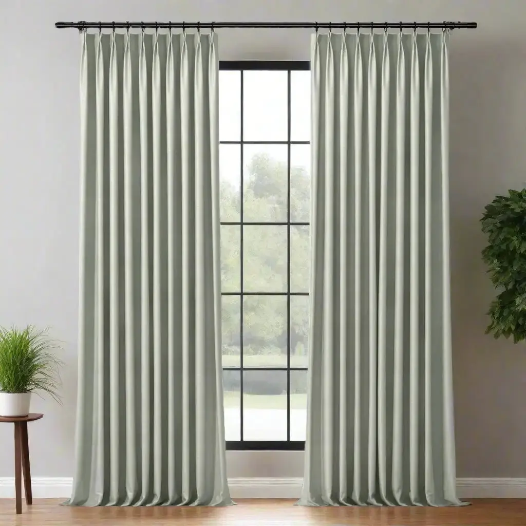 Lydia Plants Jacquard Curtain Pleated - Serie B - Image 50
