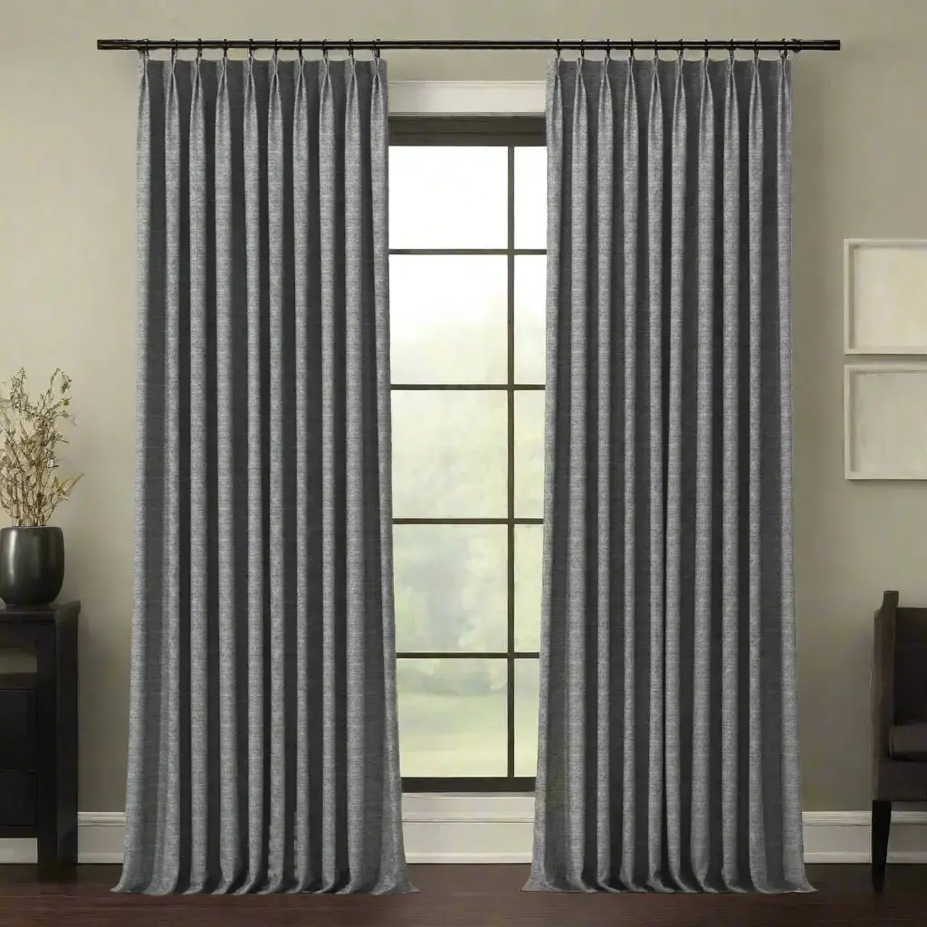 Lydia Plants Jacquard Curtain Pleated - Serie B - Image 53