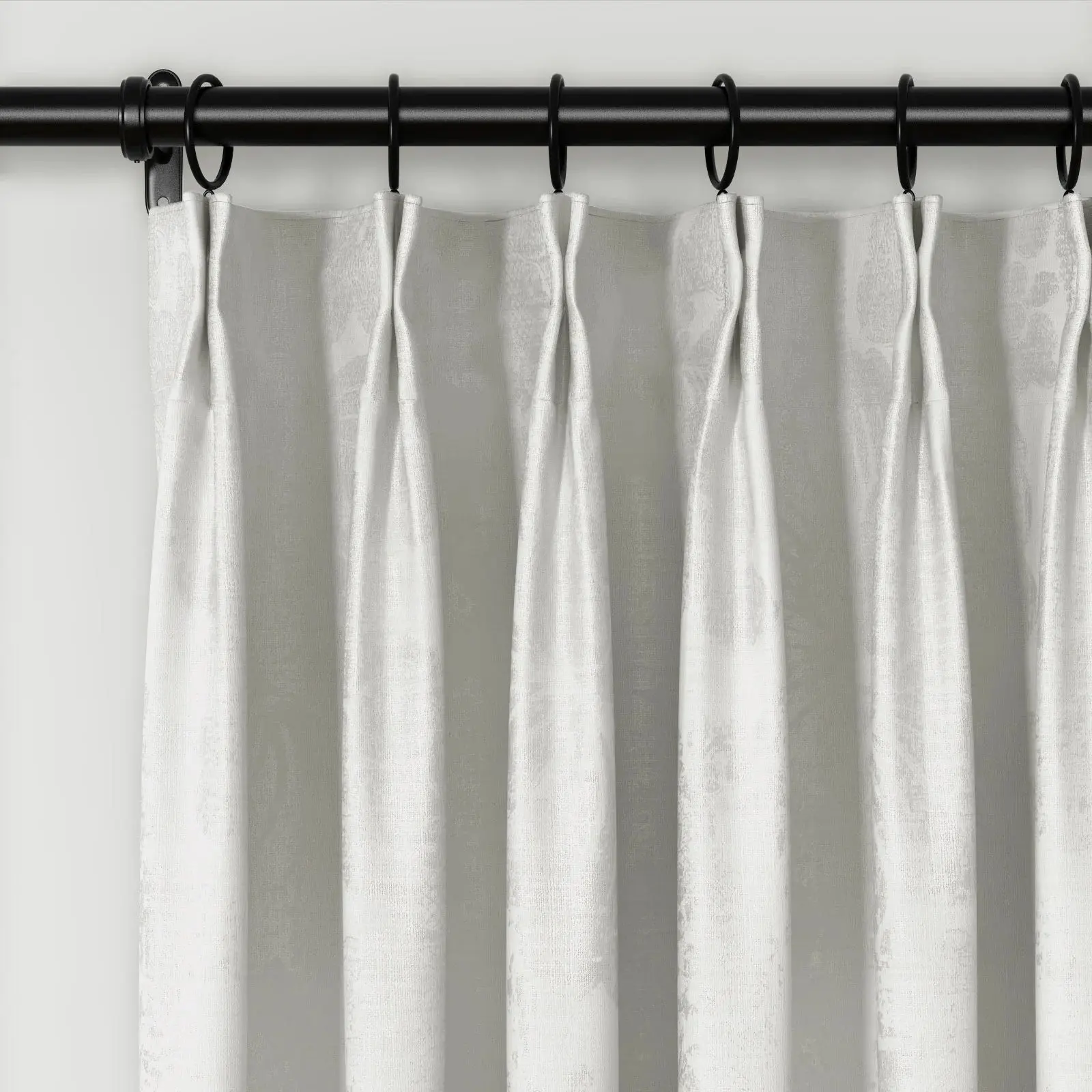 Lydia Plants Jacquard Curtain Pleated - Serie B - Image 8