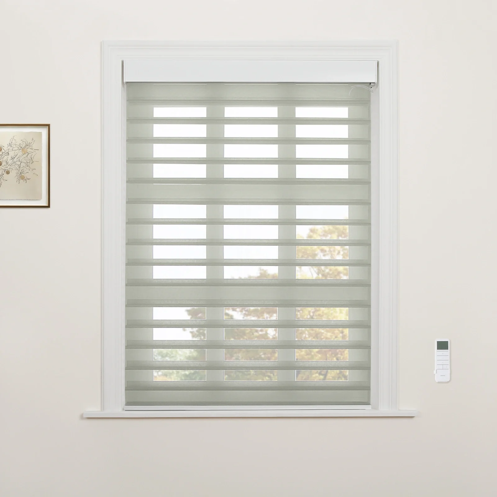 Motorized Shangri-La Light Filtering Sheer Shade - Image 11