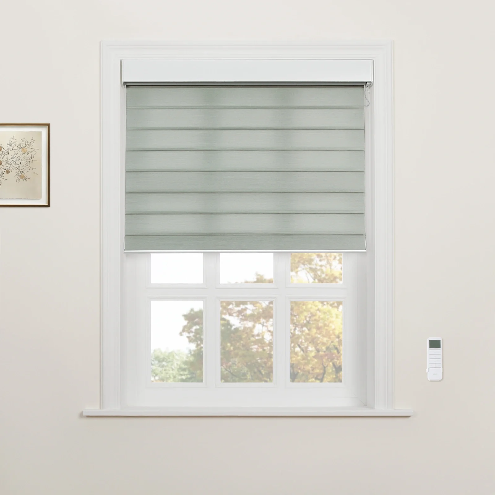Motorized Shangri-La Light Filtering Sheer Shade - Image 24