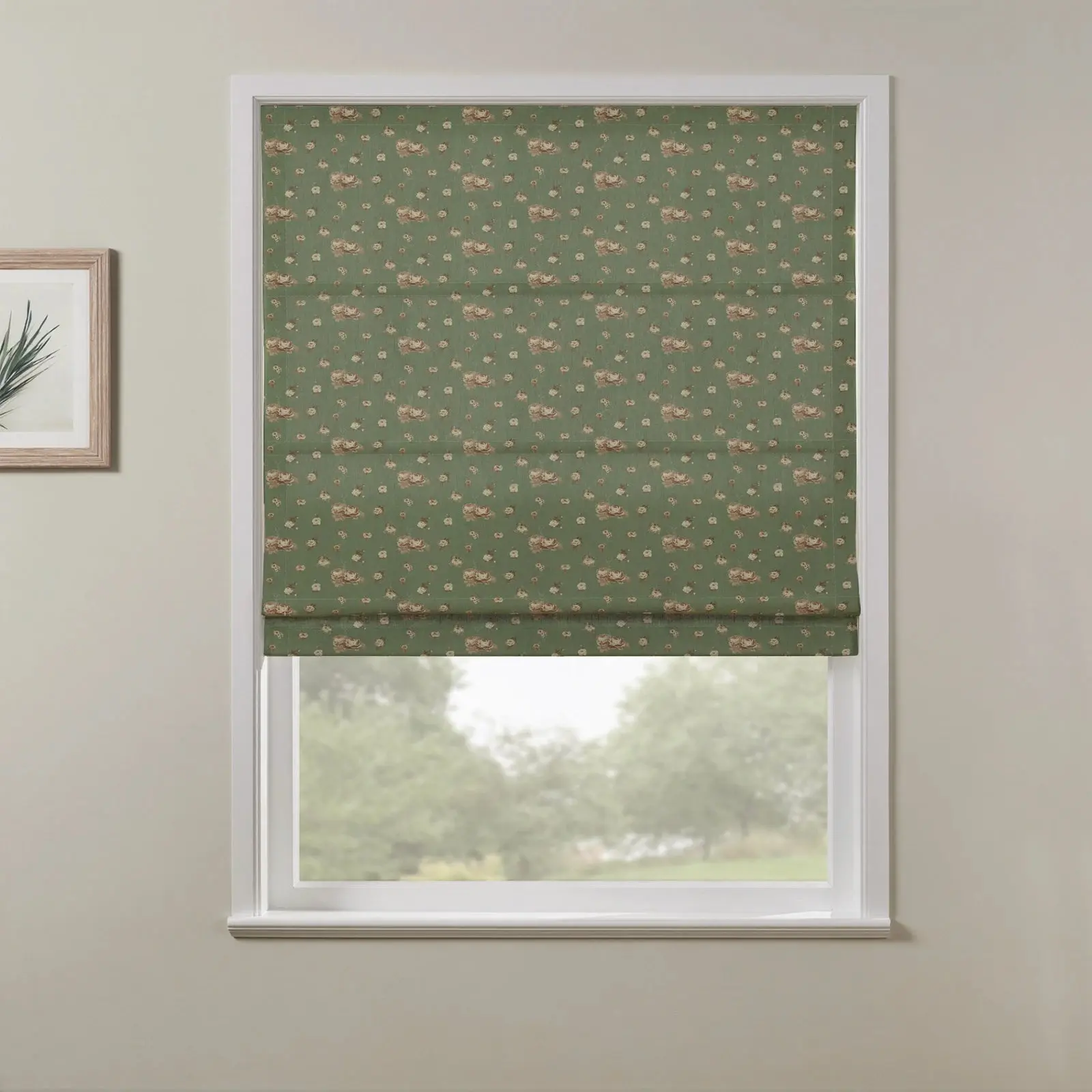 MS. MAVERICK MUSE x TWOPAGES No-Drill Flat Fold Roman Shade Cordless - Image 12
