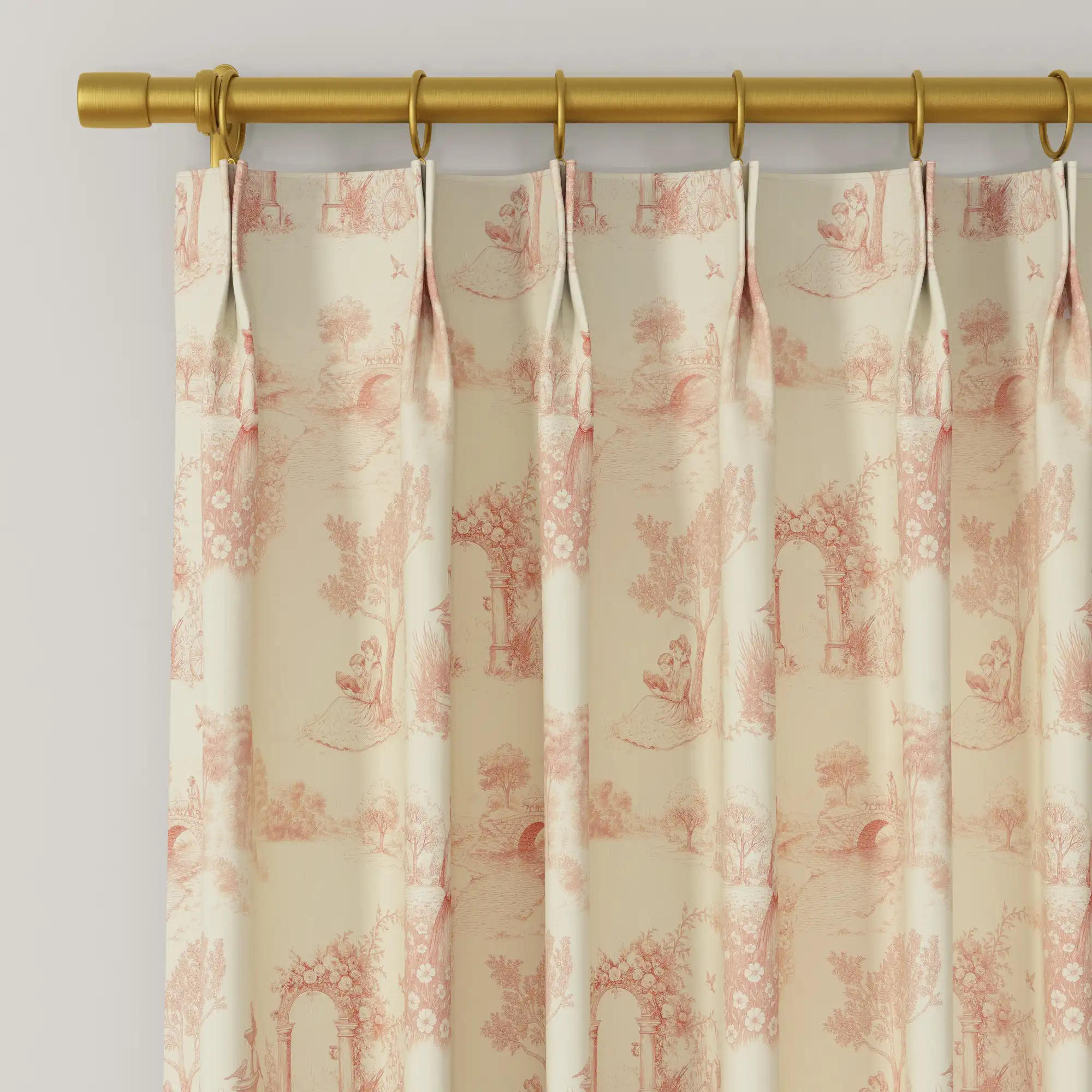 MS. MAVERICK MUSE x TWOPAGES Print Linen Cotton Drapery Pleated - Image 116