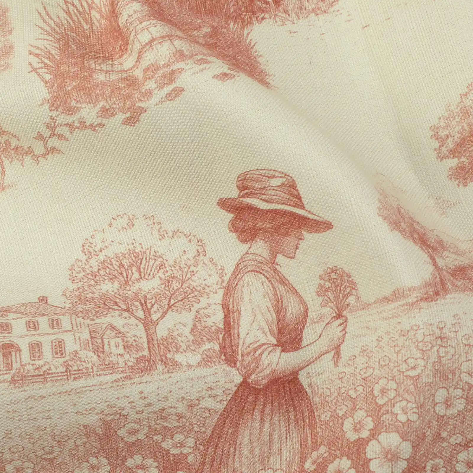 MS. MAVERICK MUSE x TWOPAGES Print Linen Cotton Drapery Pleated - Image 119