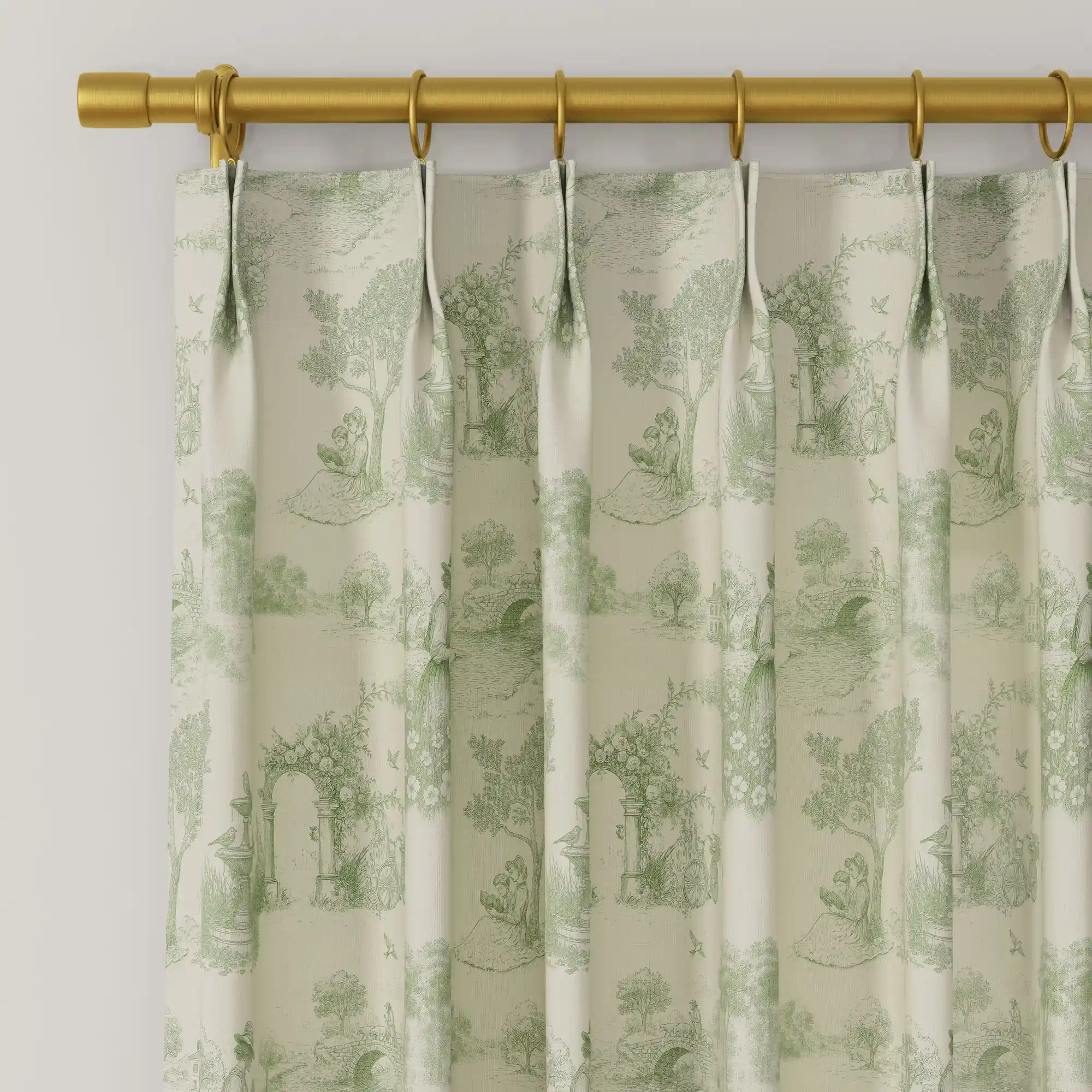 MS. MAVERICK MUSE x TWOPAGES Print Linen Cotton Drapery Pleated - Image 126