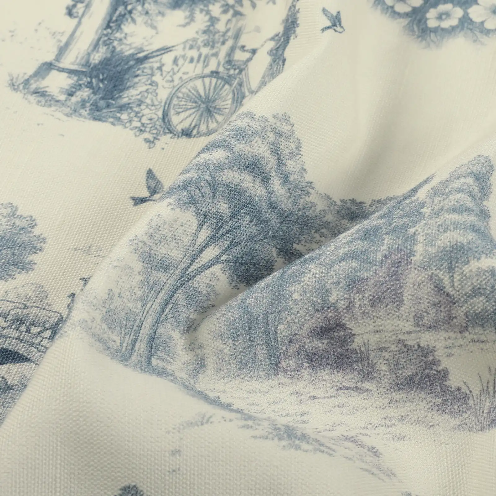 MS. MAVERICK MUSE x TWOPAGES Print Linen Cotton Roman Shade Cordless - Image 67