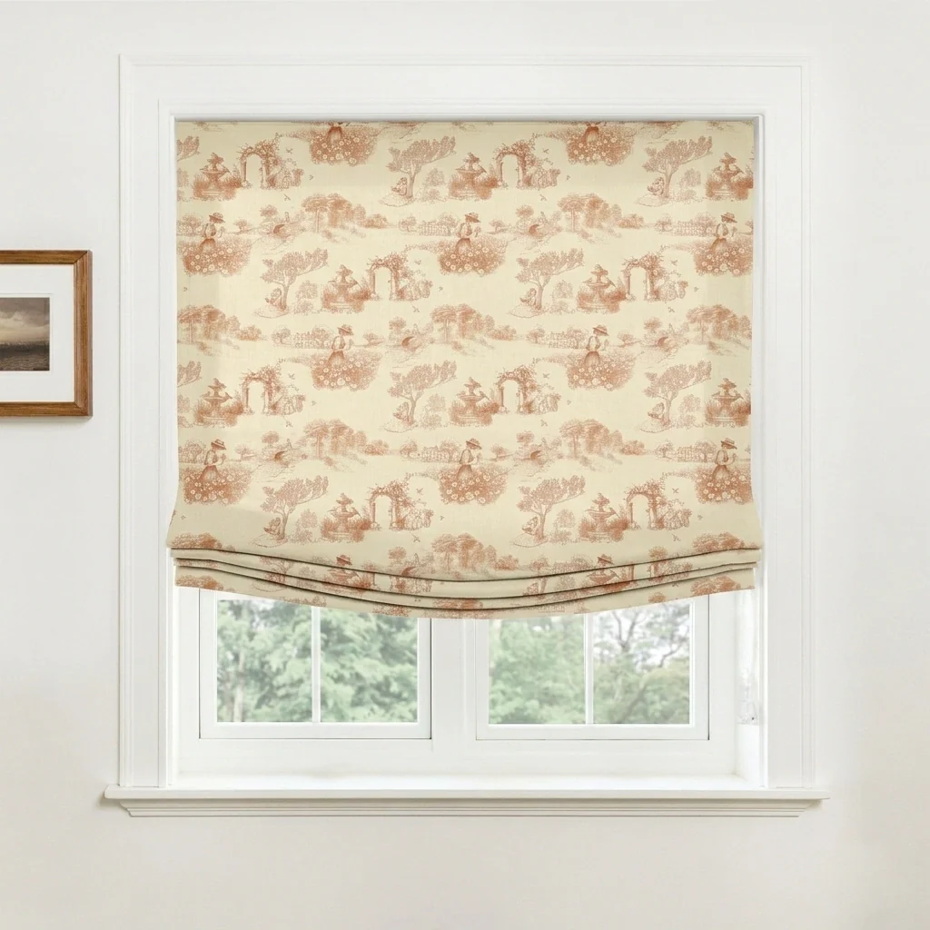 MS. MAVERICK MUSE x TWOPAGES Relaxed Roman Shade Cord Lift - Image 11