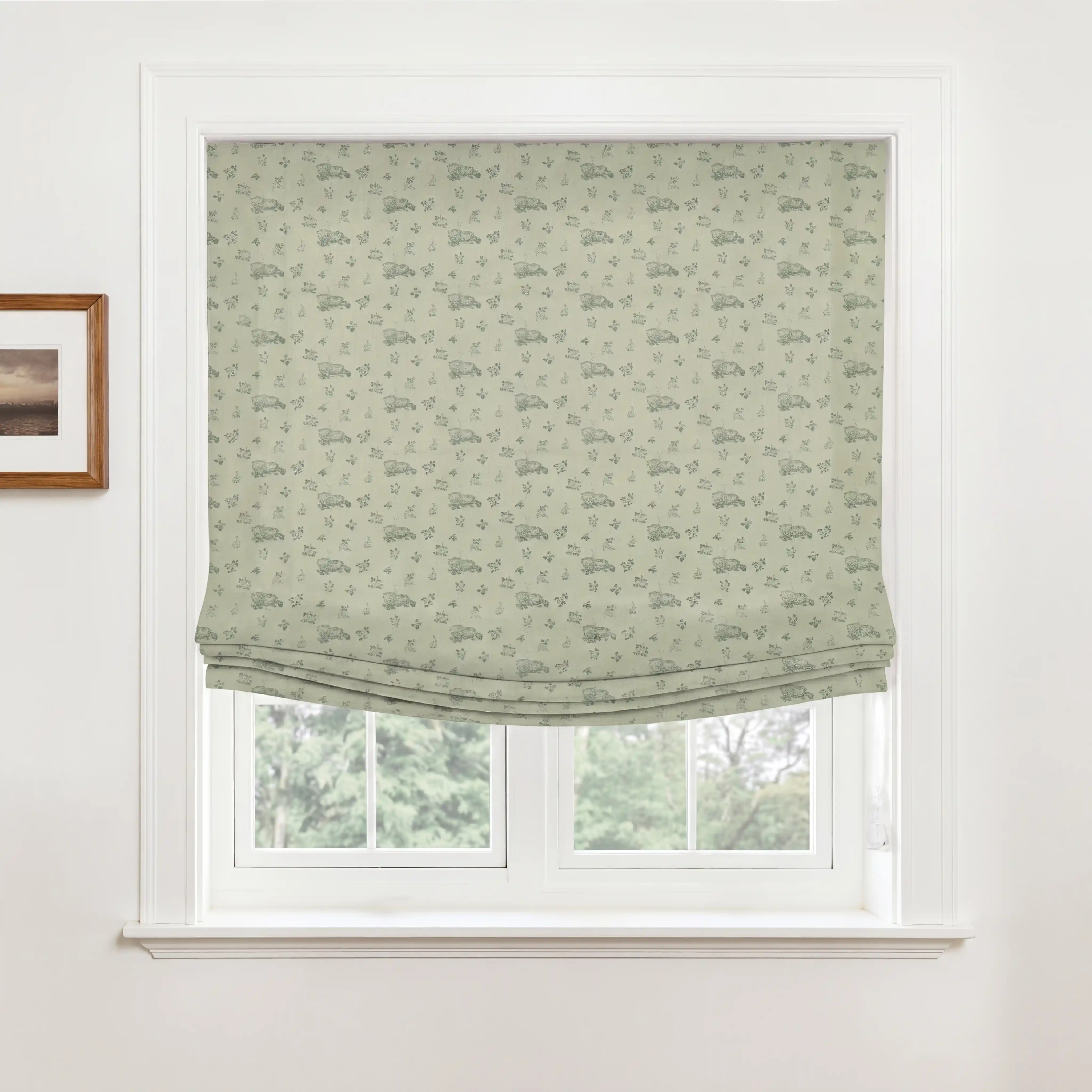 MS. MAVERICK MUSE x TWOPAGES Relaxed Roman Shade Cord Lift - Image 8
