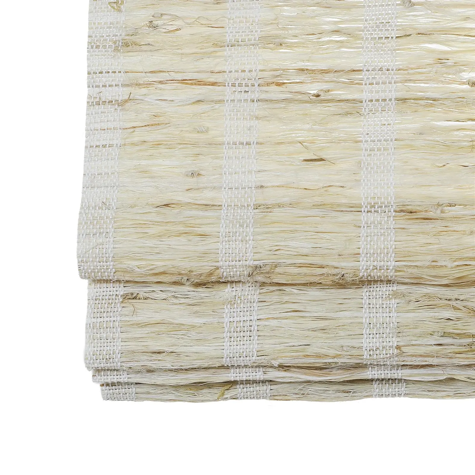 Lay Natural Ramie Bamboo Woven Shade - Shell - Image 6