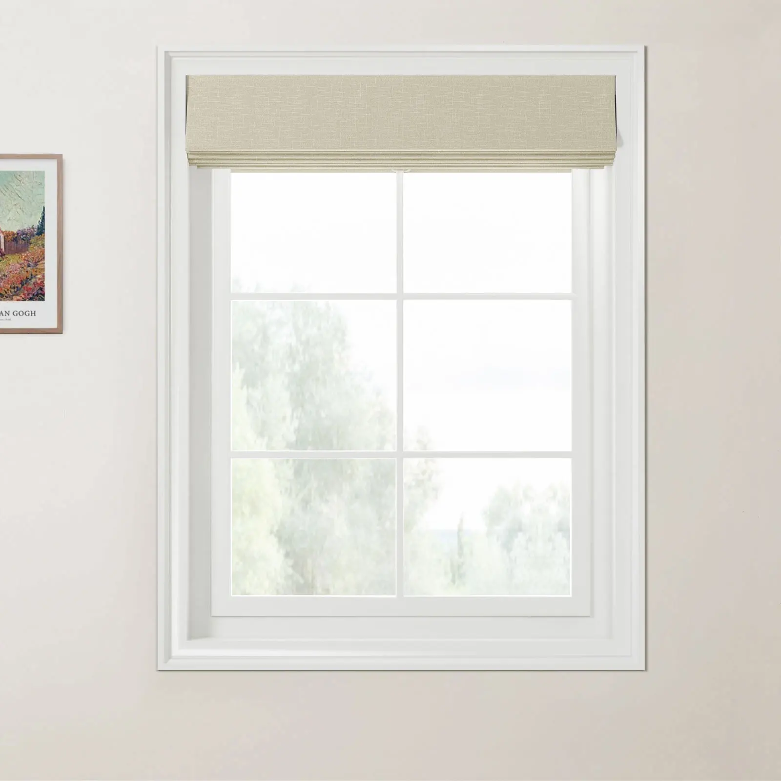 Patti Linen Day Night Roman Shade Cordless - Image 24