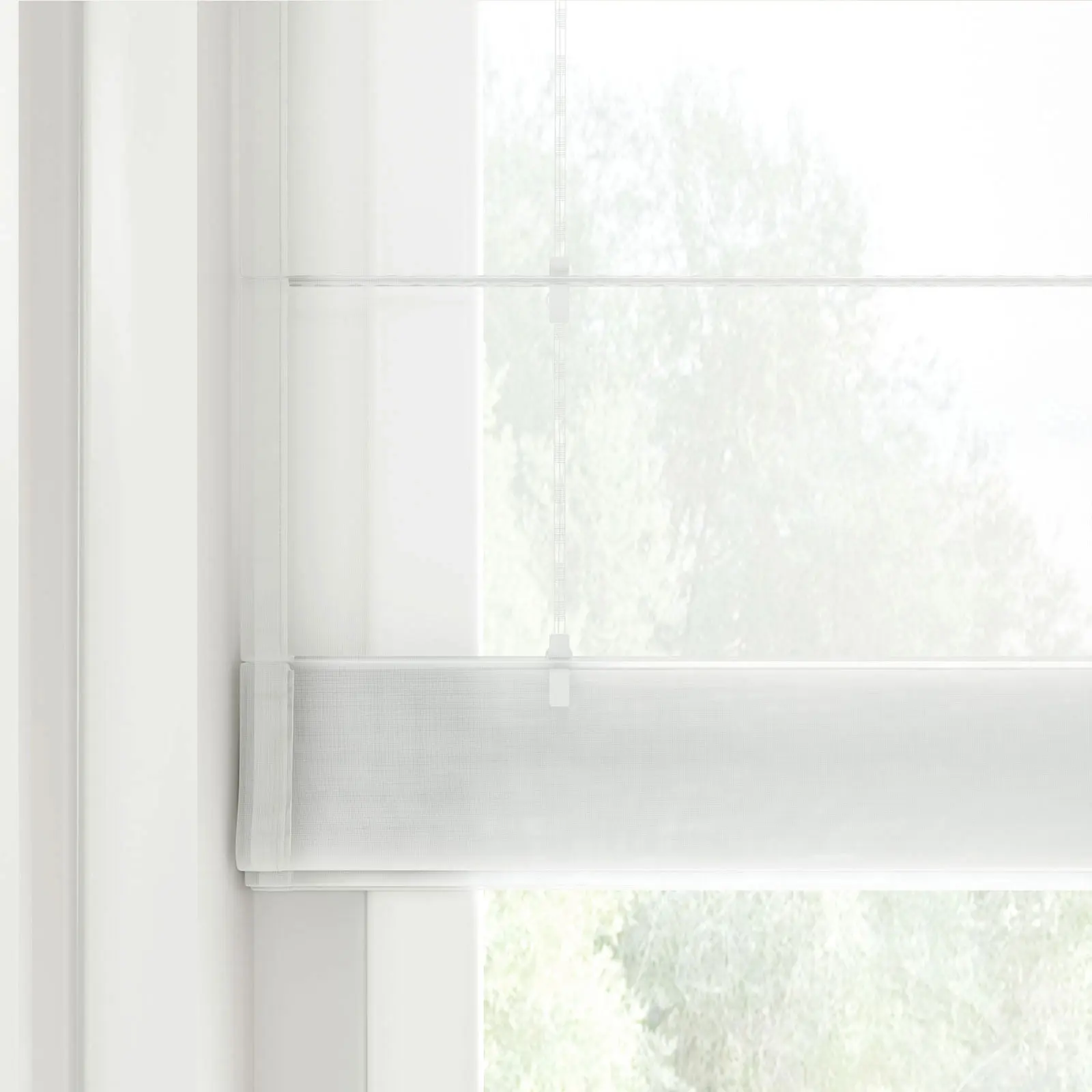 Patti Linen Day Night Roman Shade Cordless - Image 4