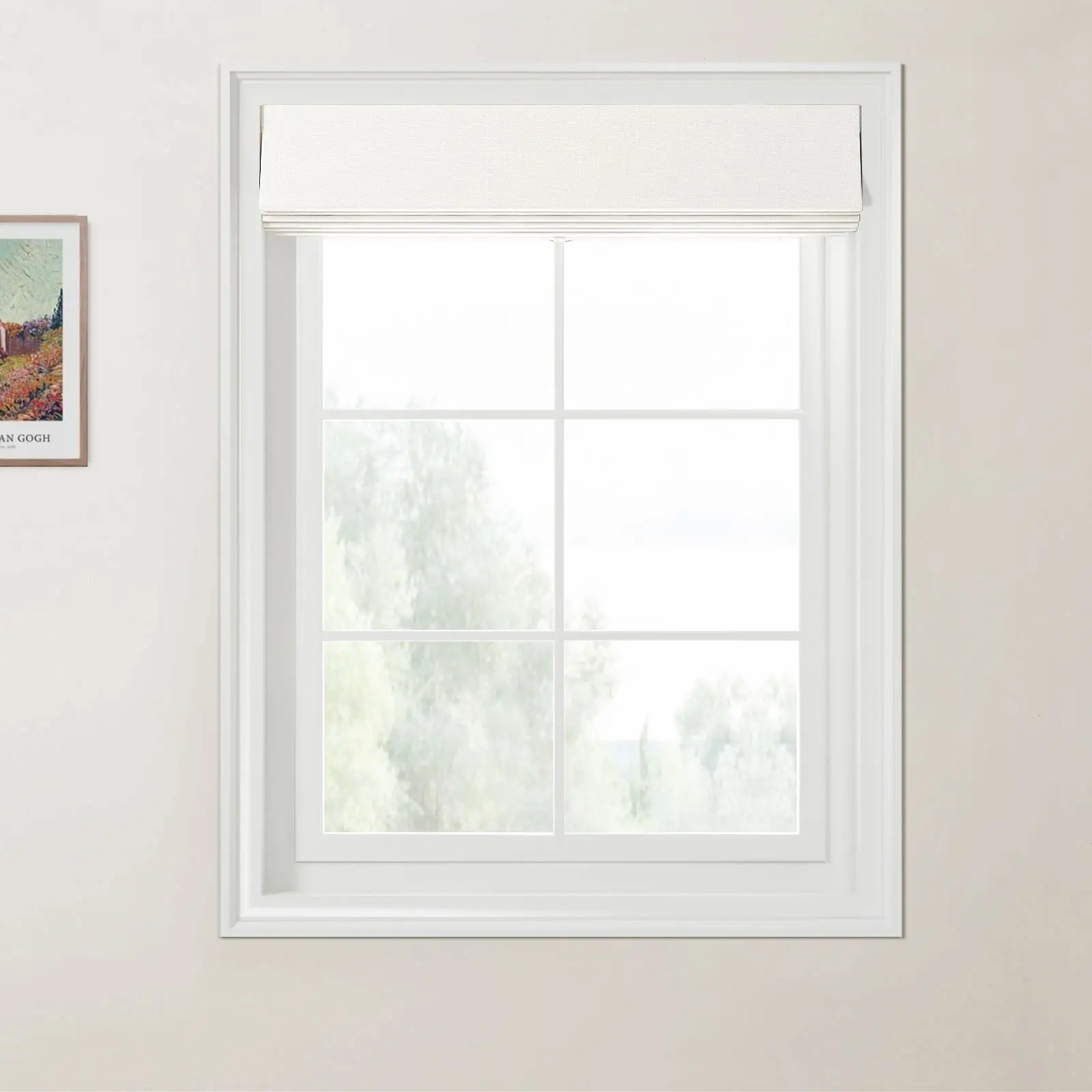 Patti Linen Day Night Roman Shade Cordless - Image 7