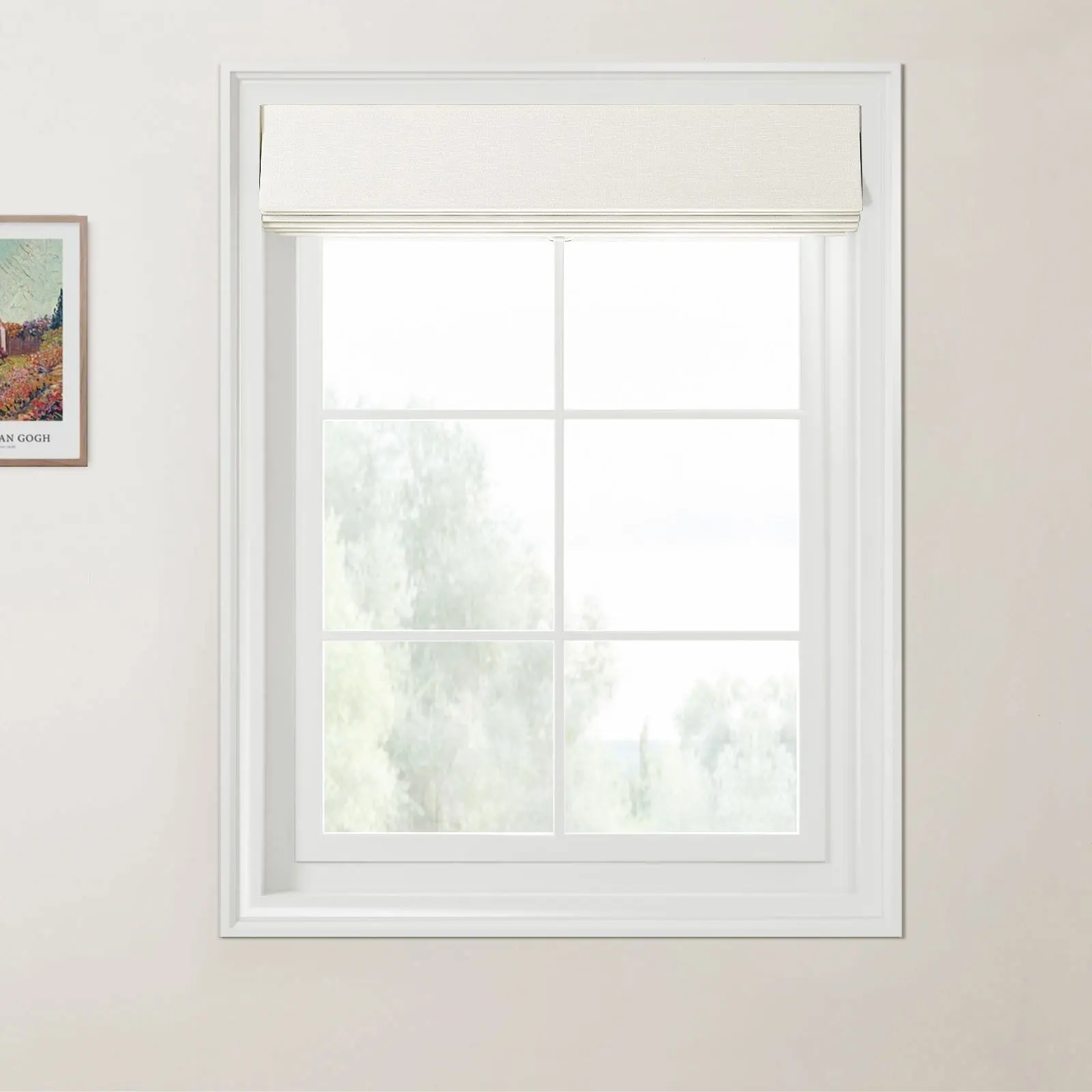 Patti Linen Day Night Roman Shade Cordless - Image 9