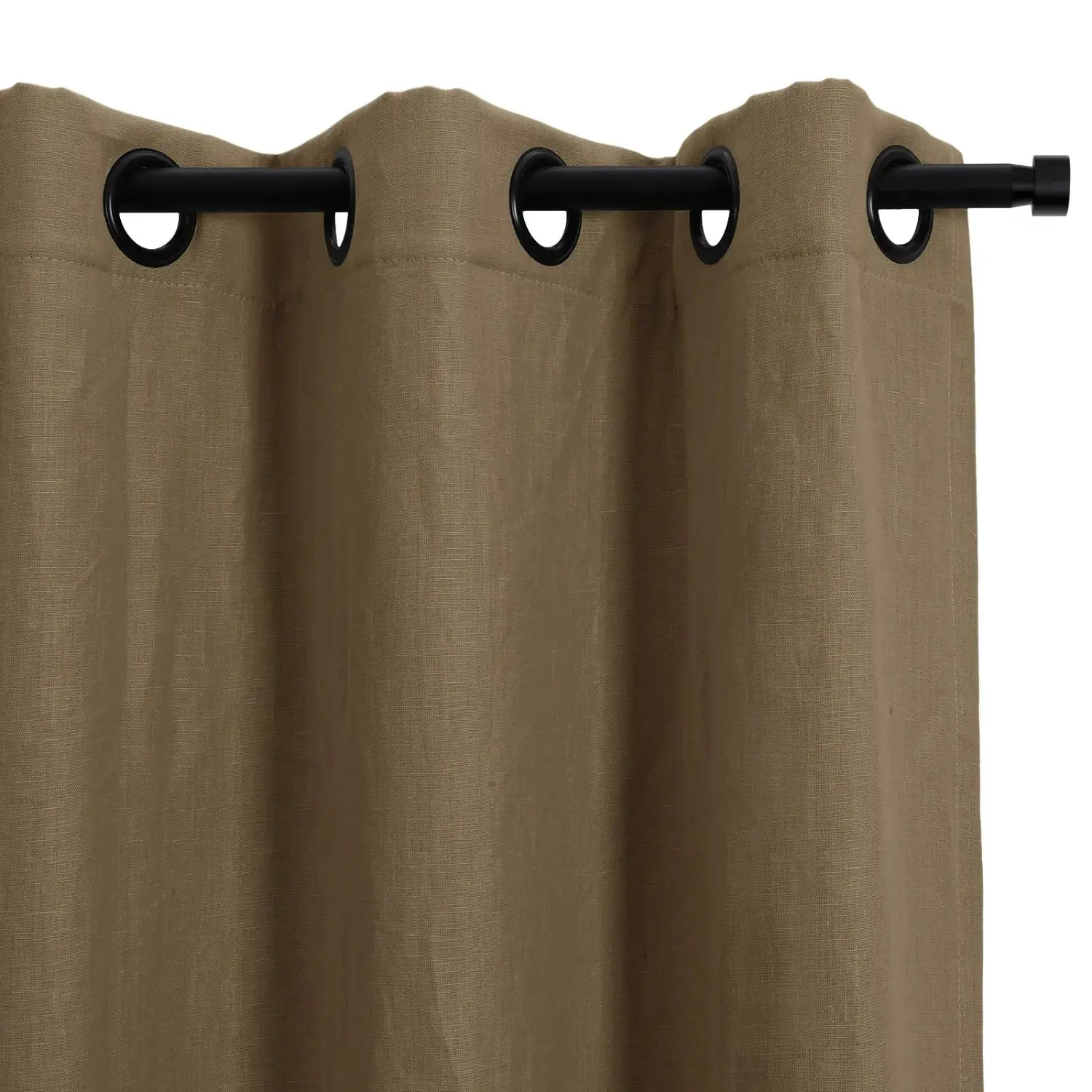 Patti Premium Belgian Flax Linen Curtains Grommet - Image 12