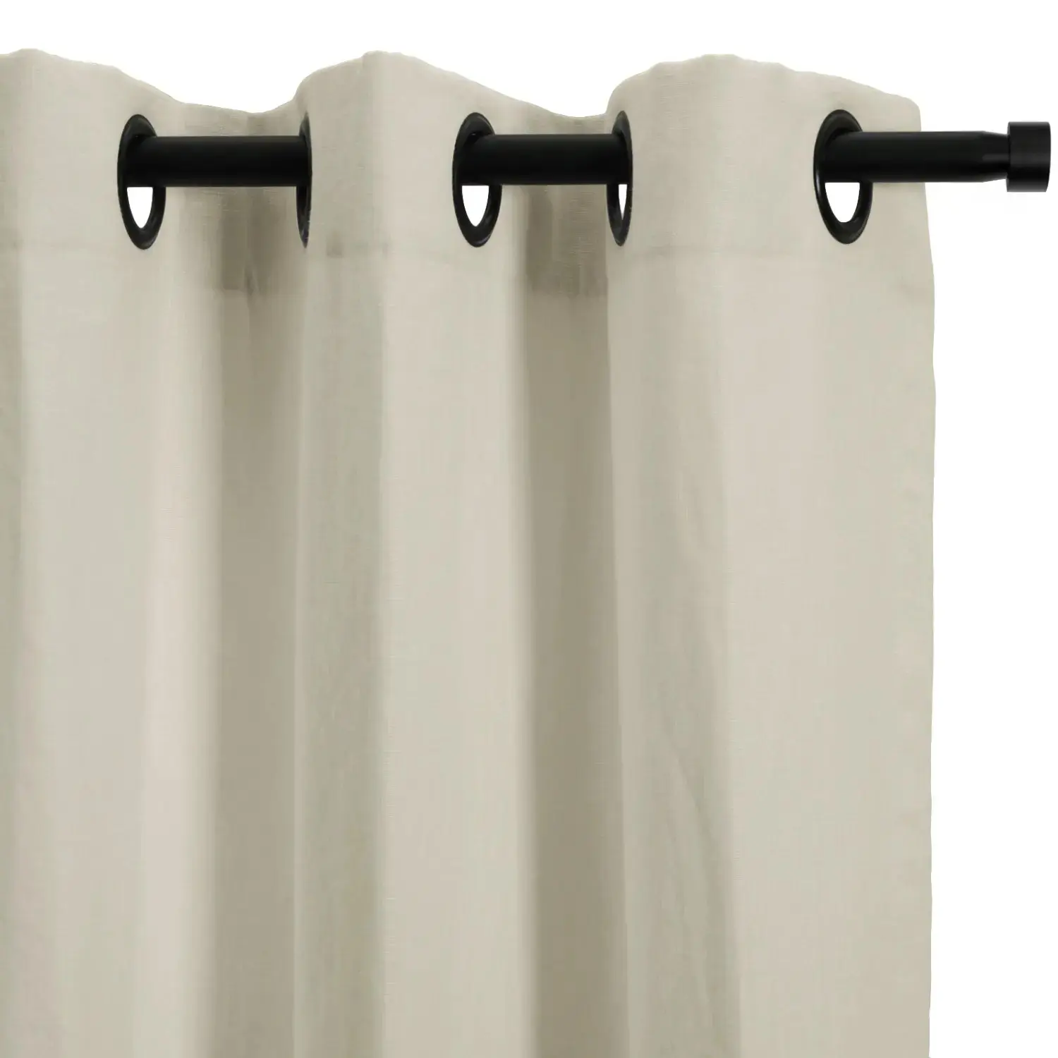 Patti Premium Belgian Flax Linen Curtains Grommet - Image 14