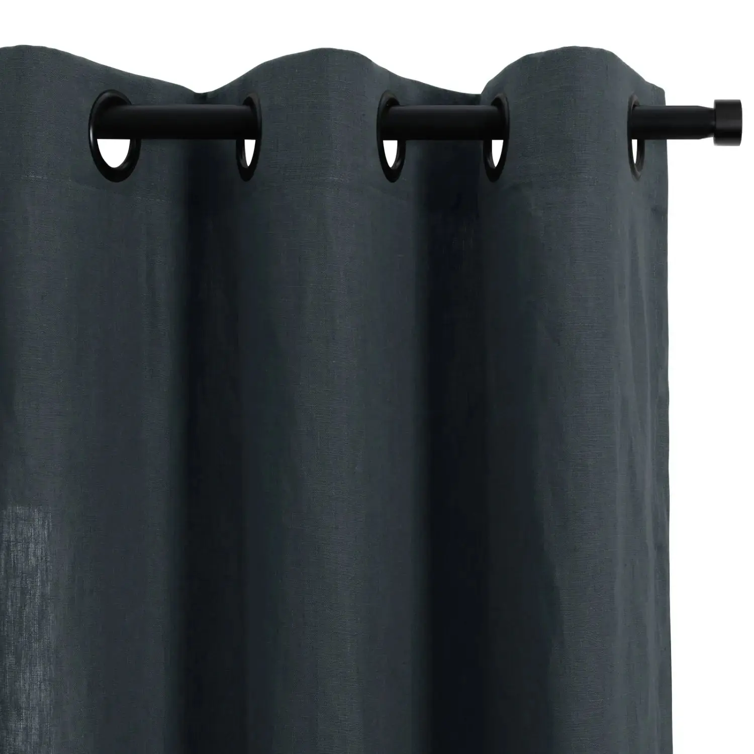 Patti Premium Belgian Flax Linen Curtains Grommet - Image 18