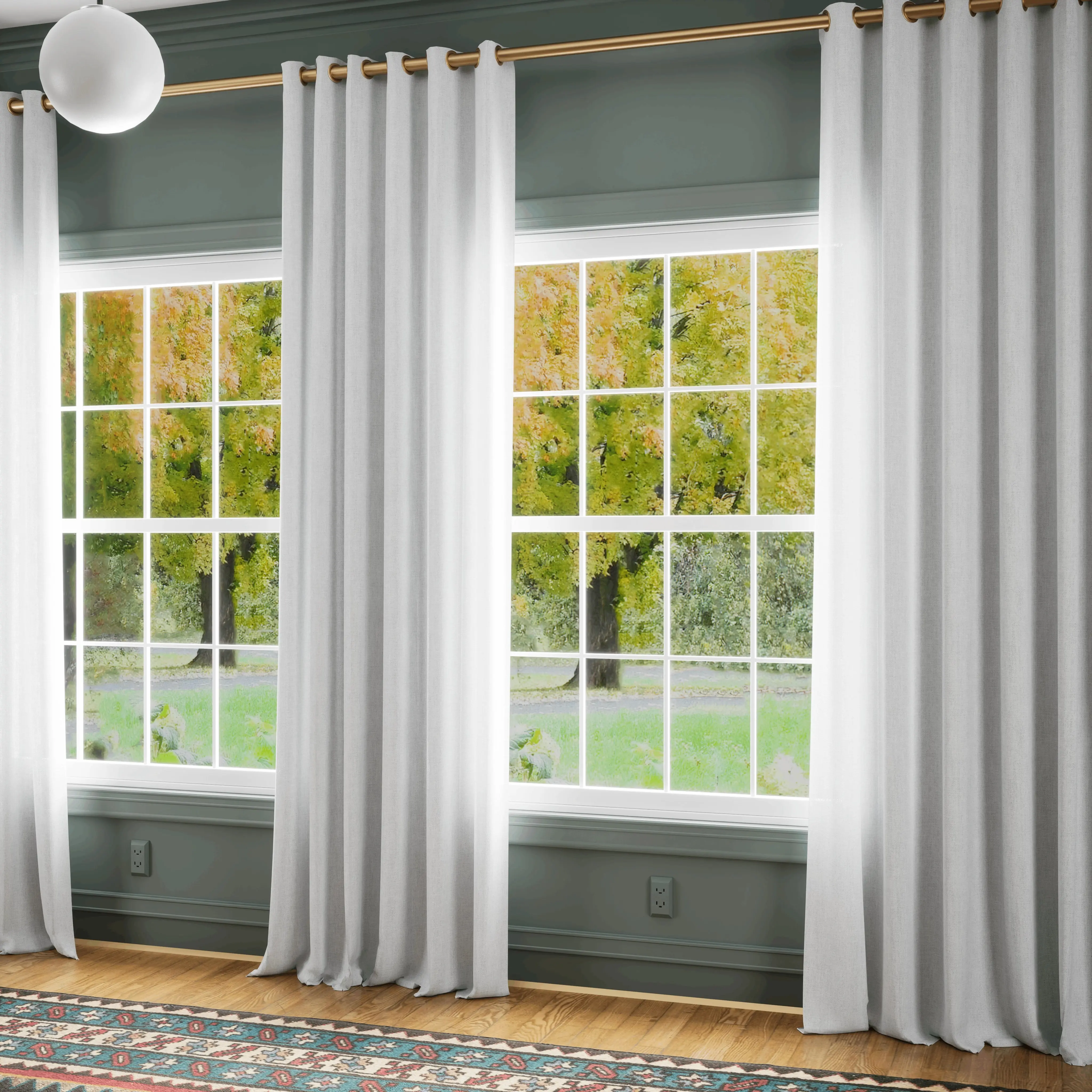 Patti Premium Belgian Flax Linen Curtains Grommet - Image 22