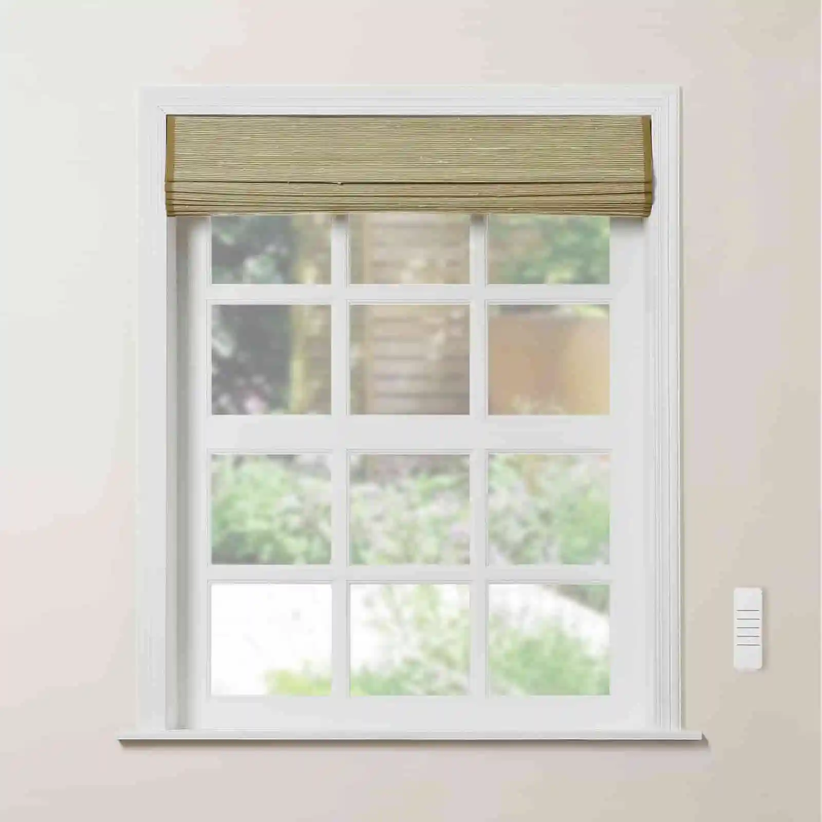 Rae Motorized Window Shades Bamboo Woven - Series P - Image 5
