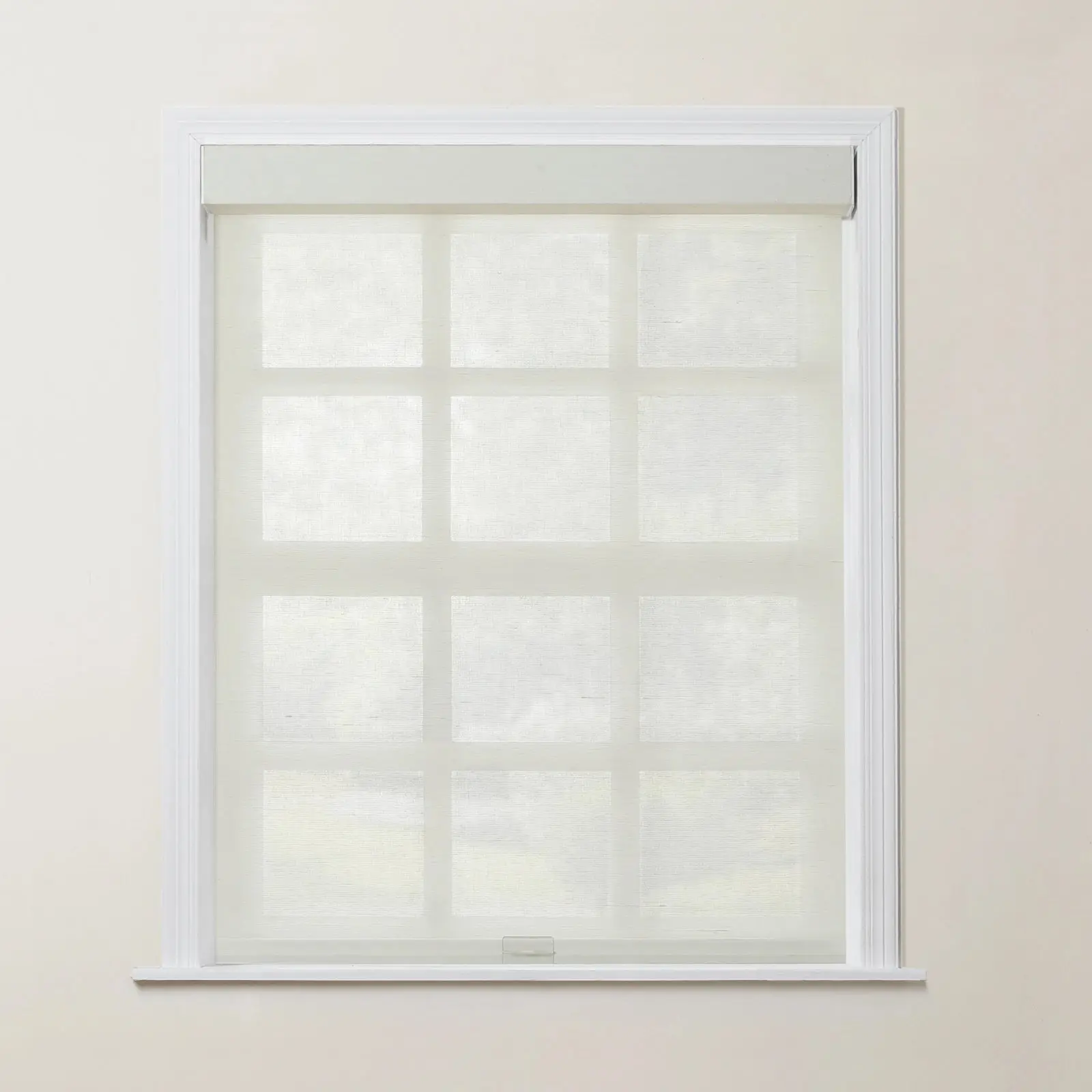 Rae Natural Jute Woven Wood Roller Shades Cordless - Image 10