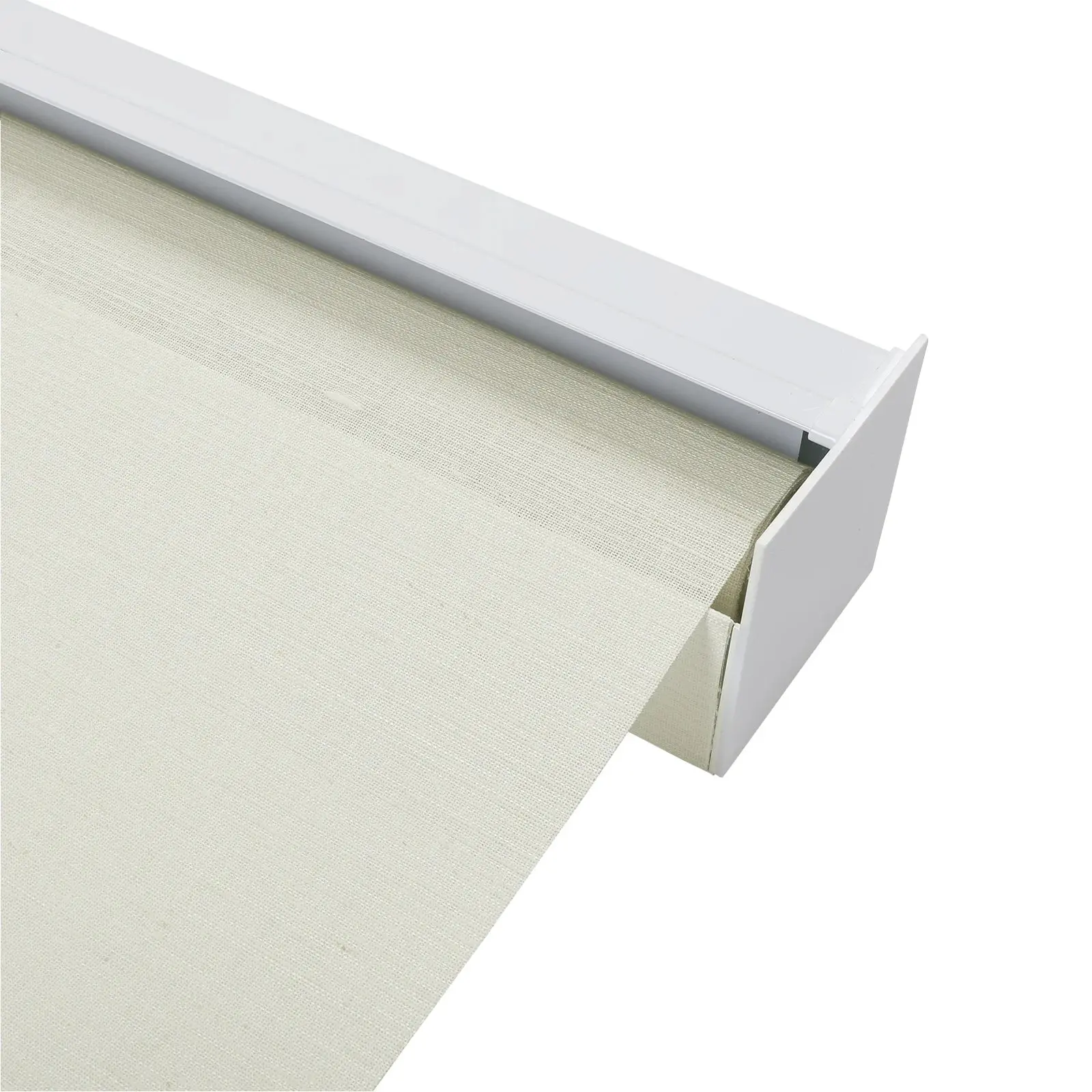 Rae Natural Jute Woven Wood Roller Shades Cordless - Image 12