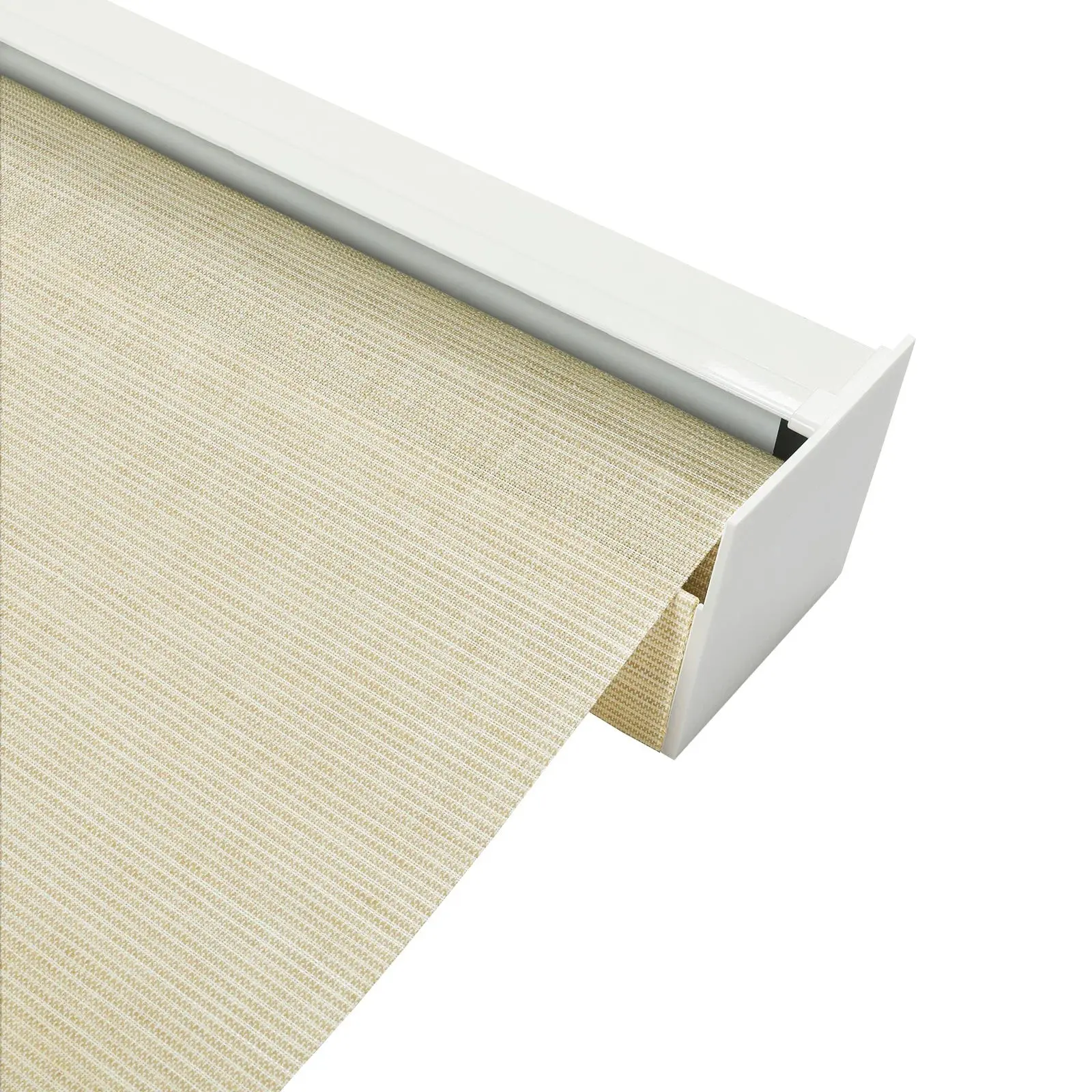 Rae Natural Jute Woven Wood Roller Shades Cordless - Image 23
