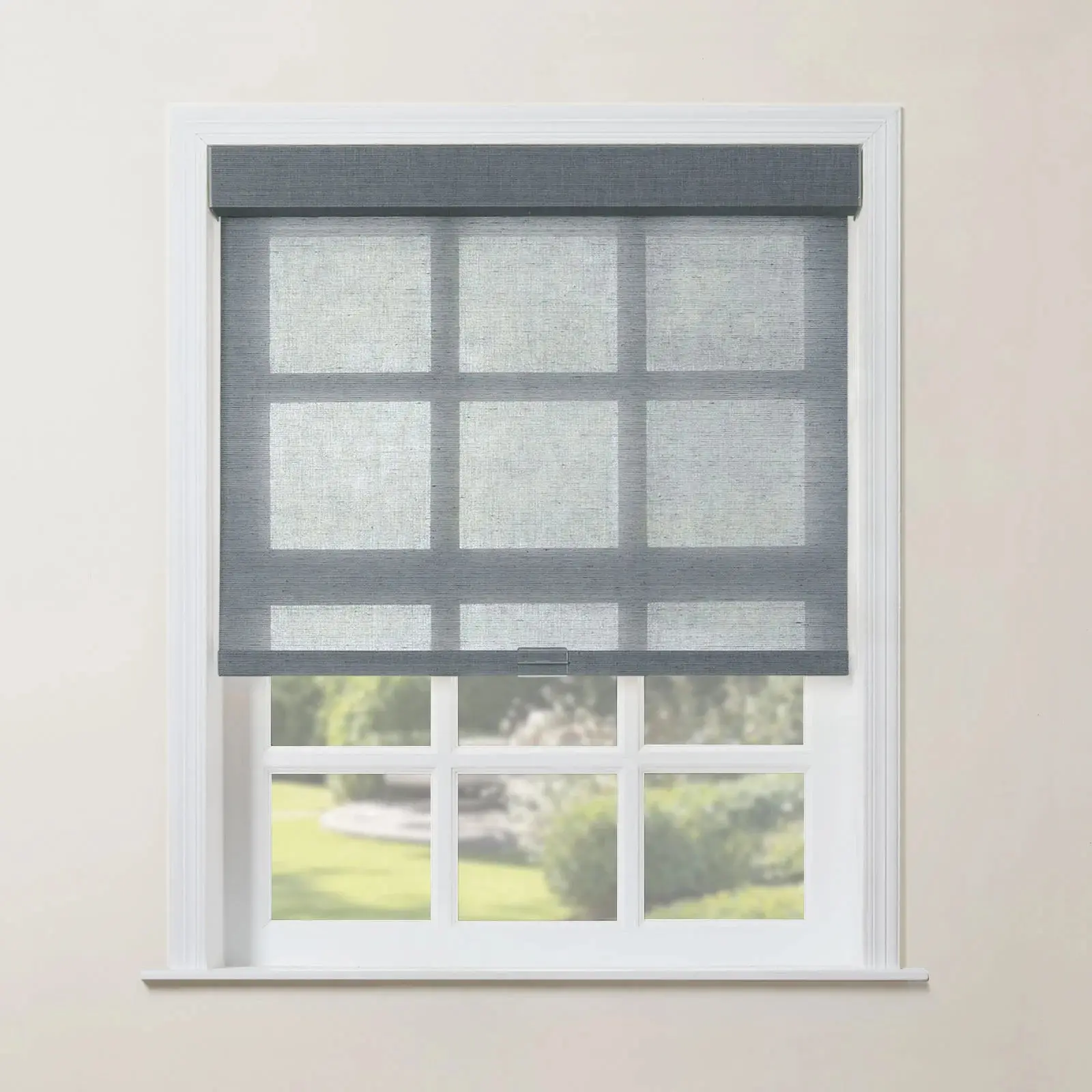 Rae Natural Jute Woven Wood Roller Shades Cordless - Image 36