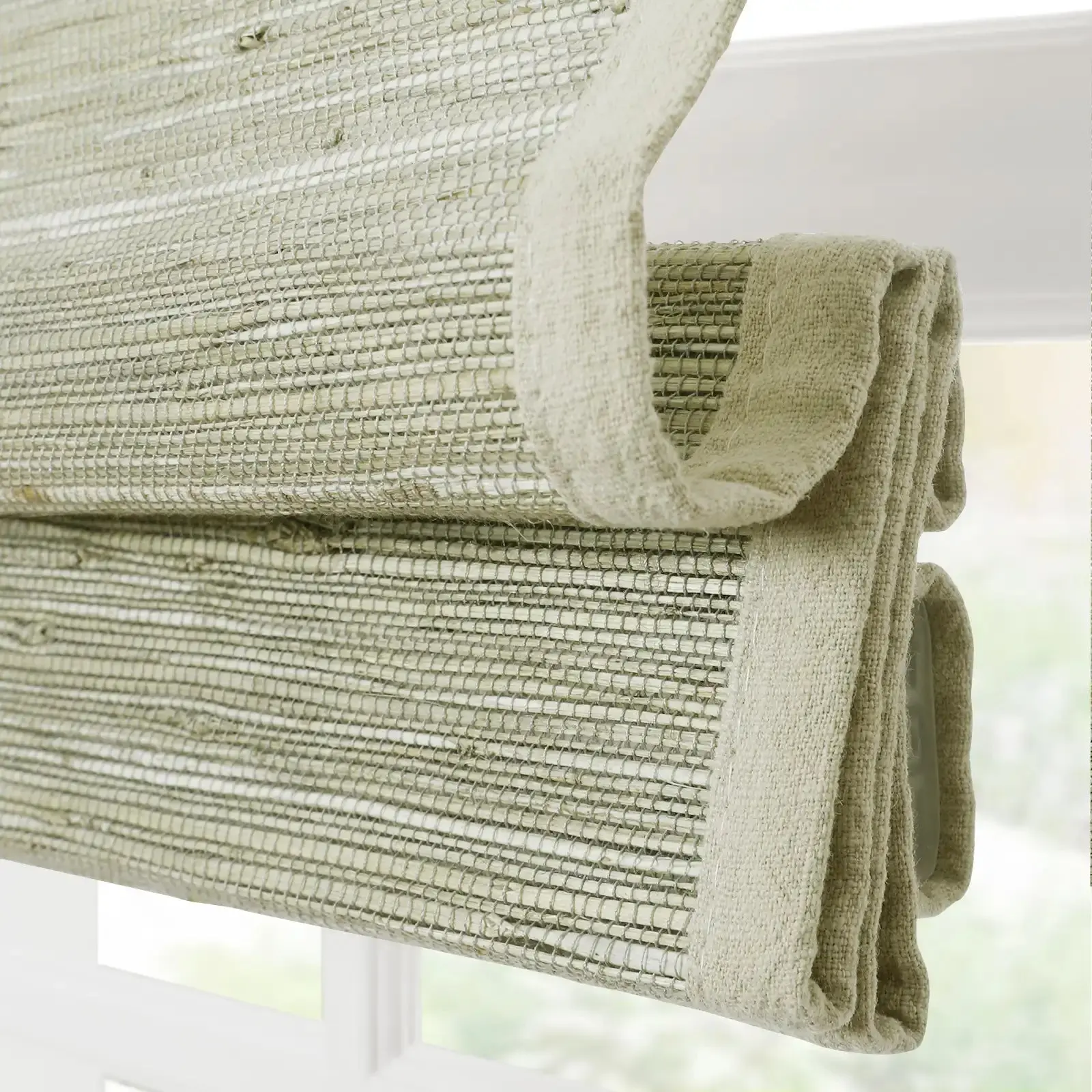 Rae Natural Ramie Bamboo Woven Shades - Series P - Image 26