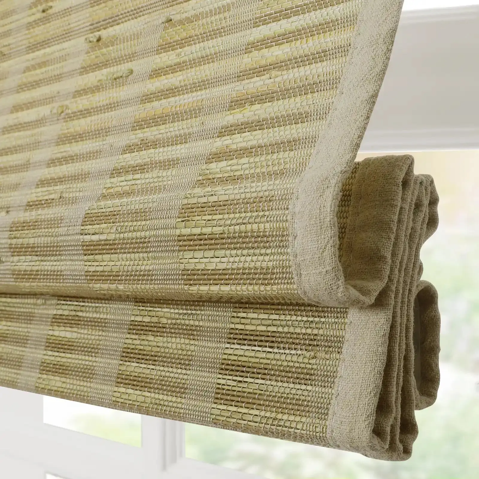 Rae Natural Ramie Bamboo Woven Shades - Series P - Image 32