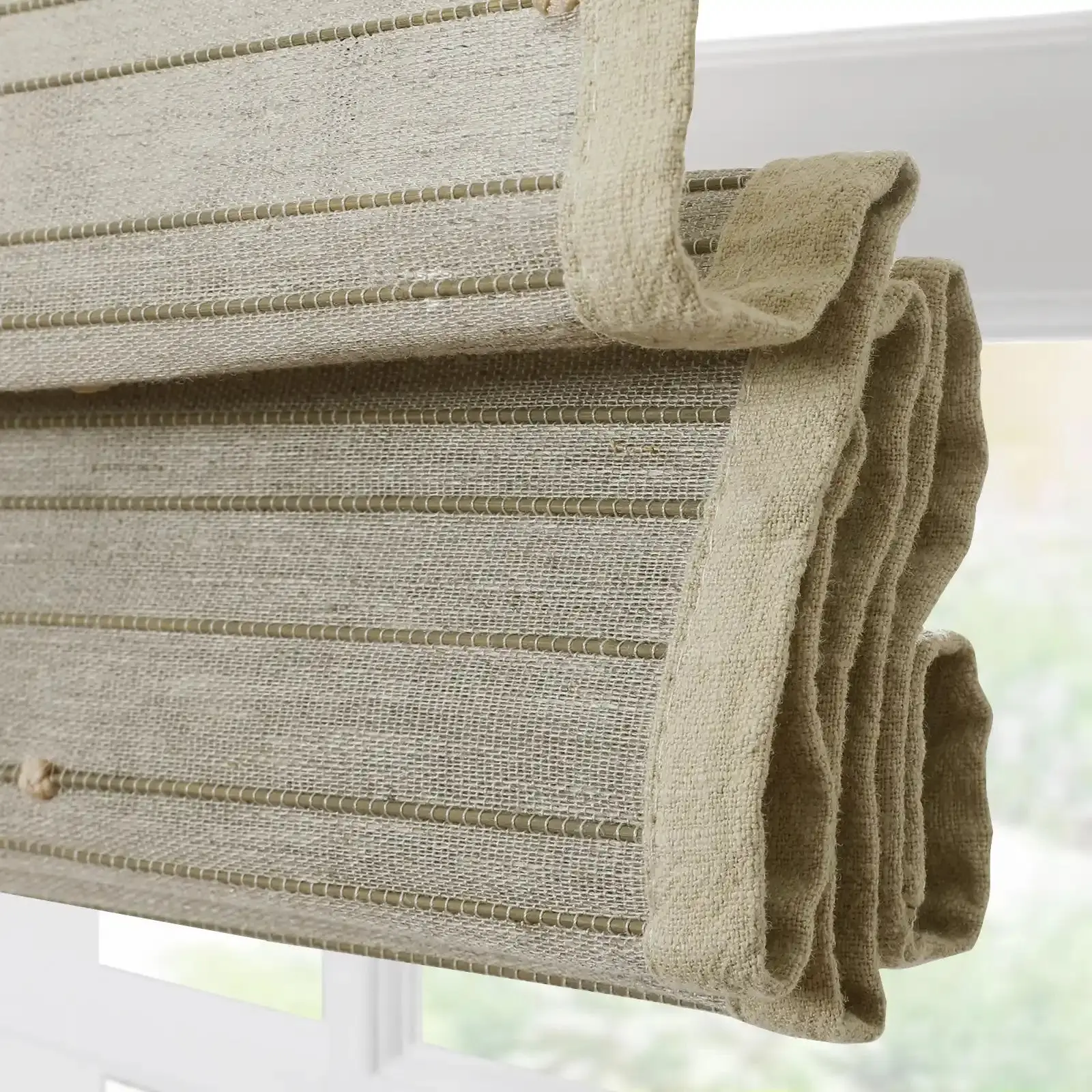 Rae Natural Ramie Bamboo Woven Shades - Series P - Image 97
