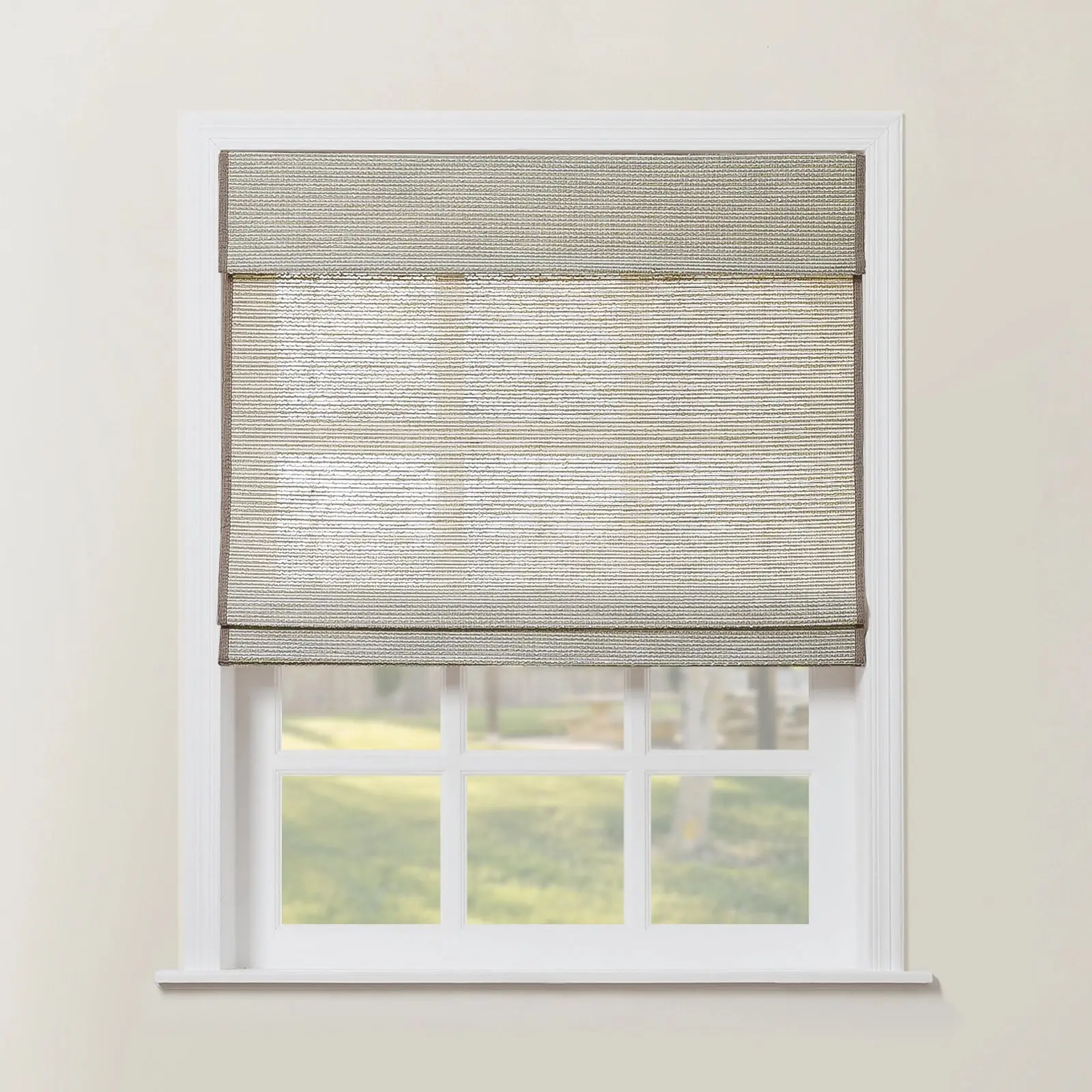 Rae Natural Ramie Flax Woven Wood Shades - Series C - Image 89